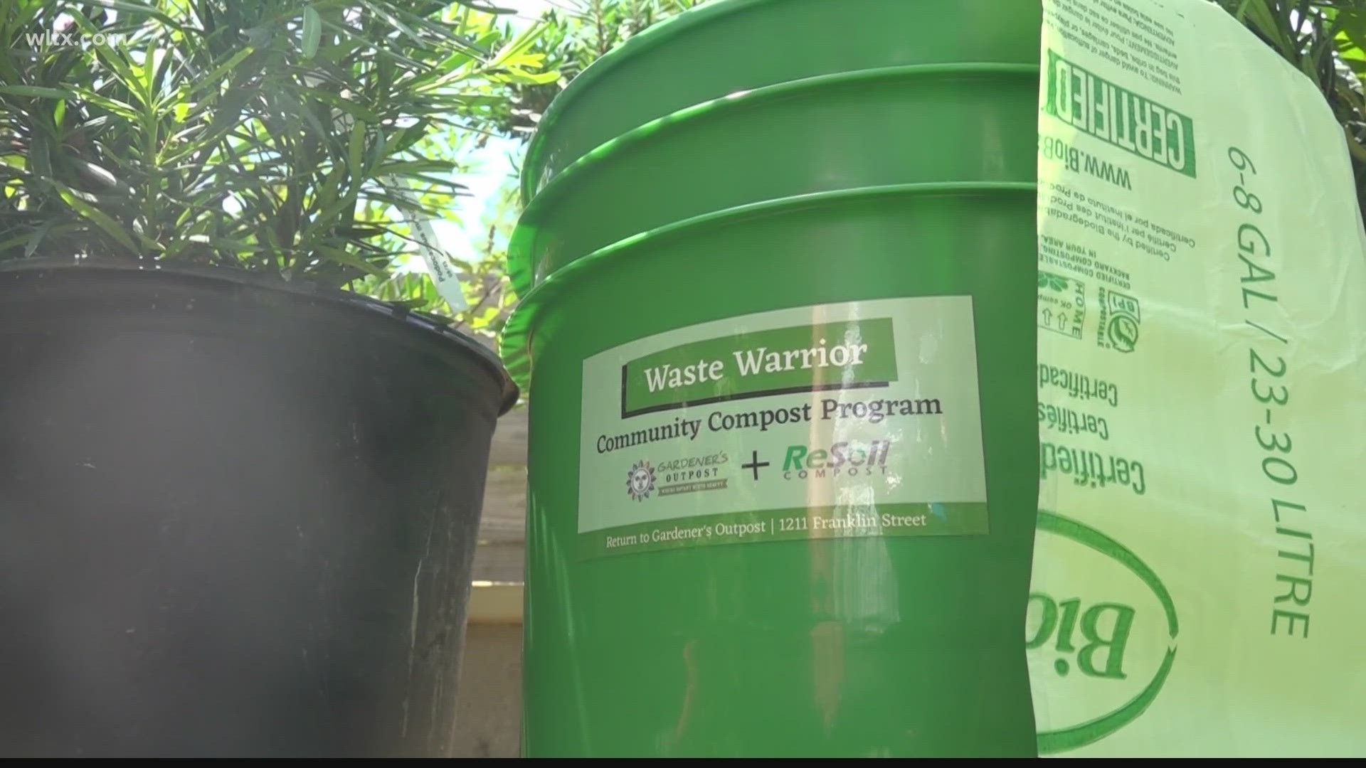 An urban garden center in Columbia is launching a new program to help people compost.