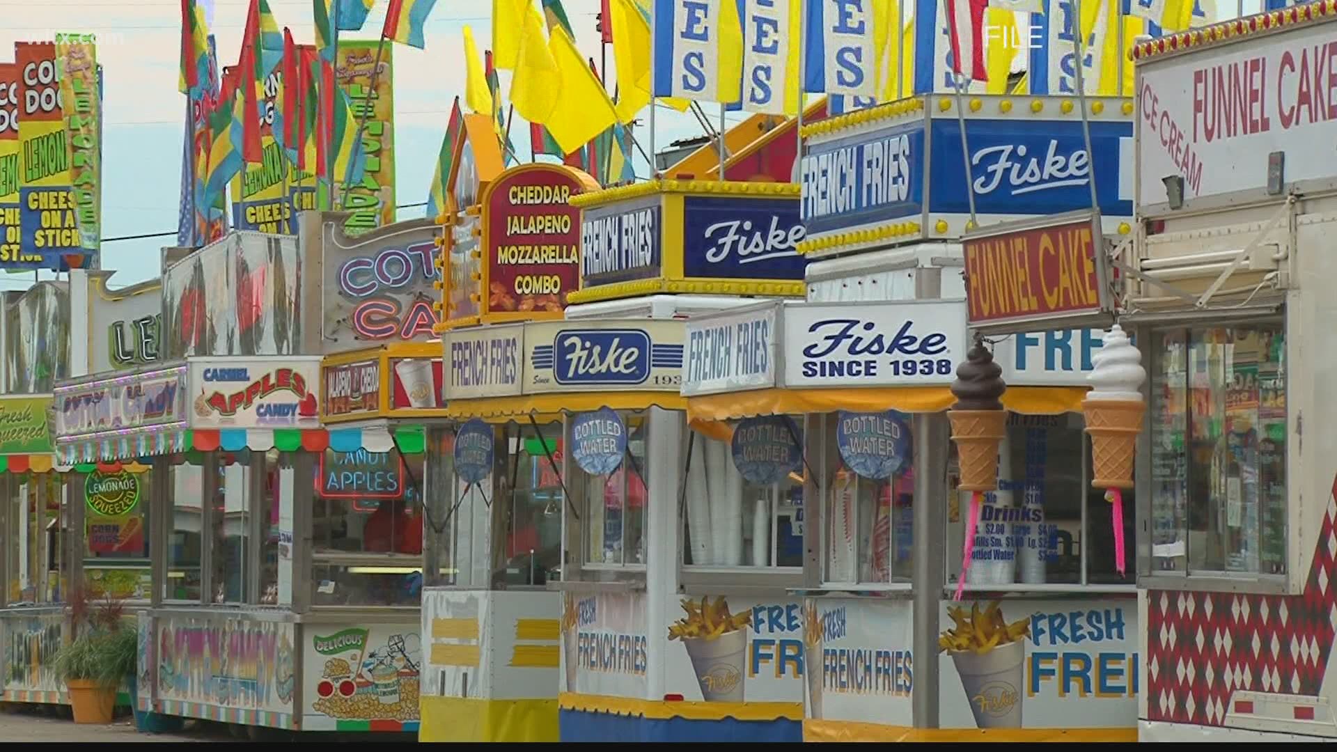 Residents are getting a small preview of the fair food from now until July 4th.