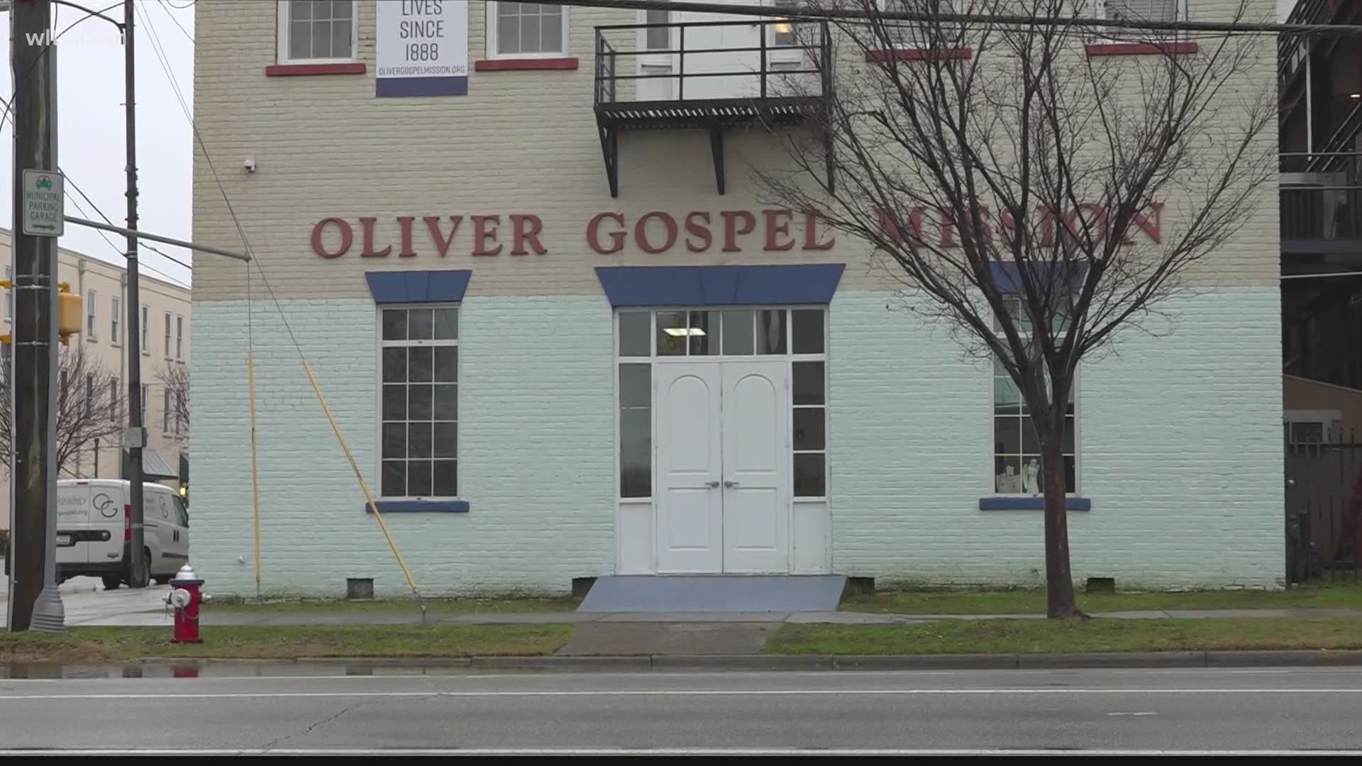 Because of positive COVID cases, the emergency shelter section of Oliver Gospel Mission has had to temporarily close.
