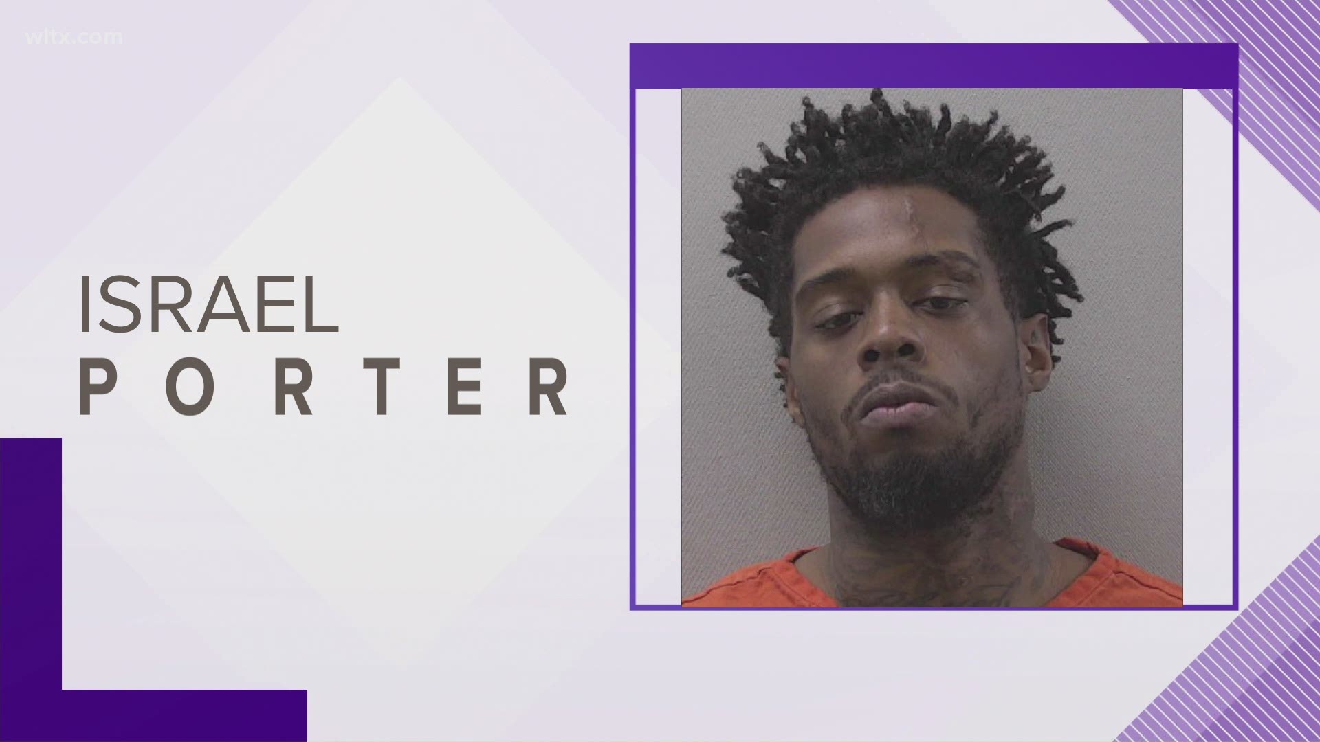 Israel Porter is charged with shooting and killing two men in Cayce back in August.