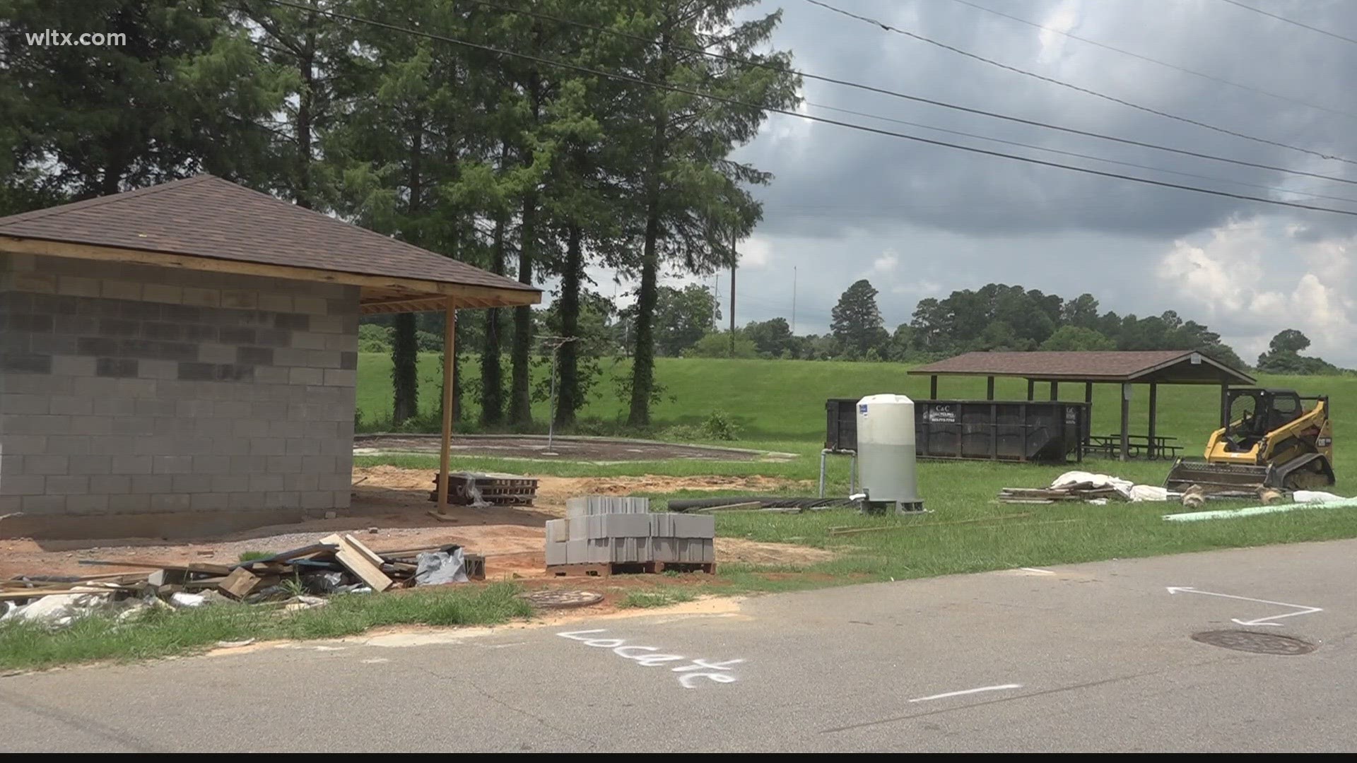 Kids in St. Matthews will soon have a new place to play as a new playground is breaking round near the town's Lake Inspiration.