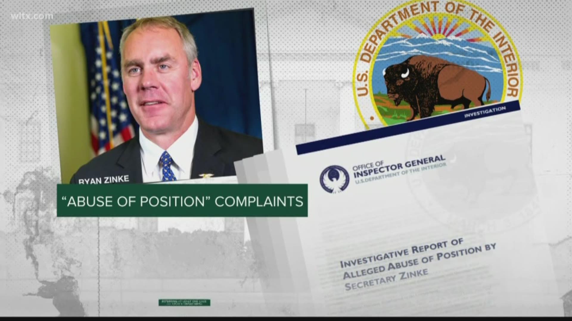 Ryan Zinke, the embattled secretary of the Interior, is leaving the administration at the end of the year, Trump said Saturday.