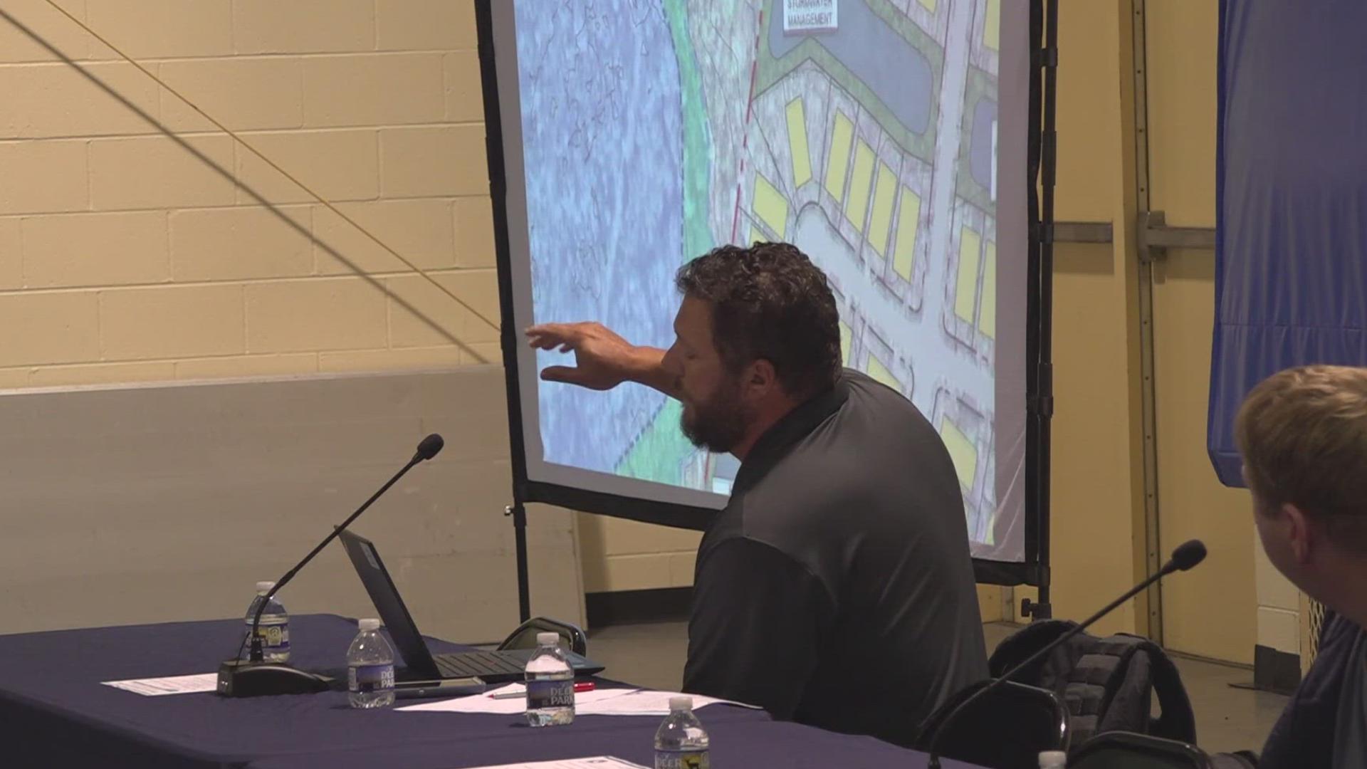 Hundreds of new homes are being proposed off Hard Scrabble Road. It's just one of several projects discussed during a zoning town hall in Richland County. 