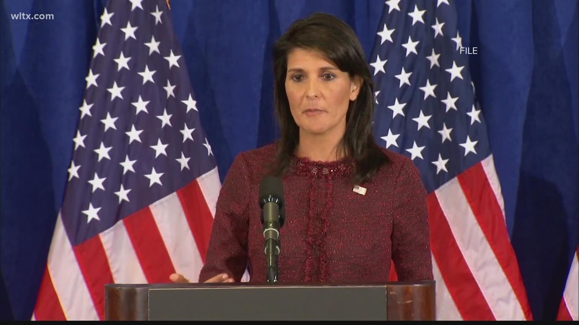 Former UN Ambassador Nikki Haley made the remarks at the Christians United for Israel Summit.