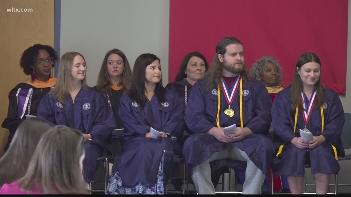 USC Sumter's inaugural class of nurses honored inceremony