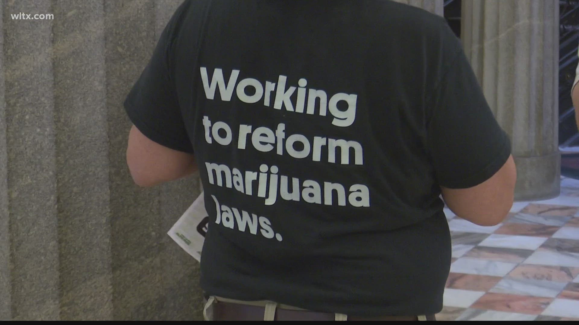 A group of veterans met at the State House today to talk to lawmakers about medical marijuana.