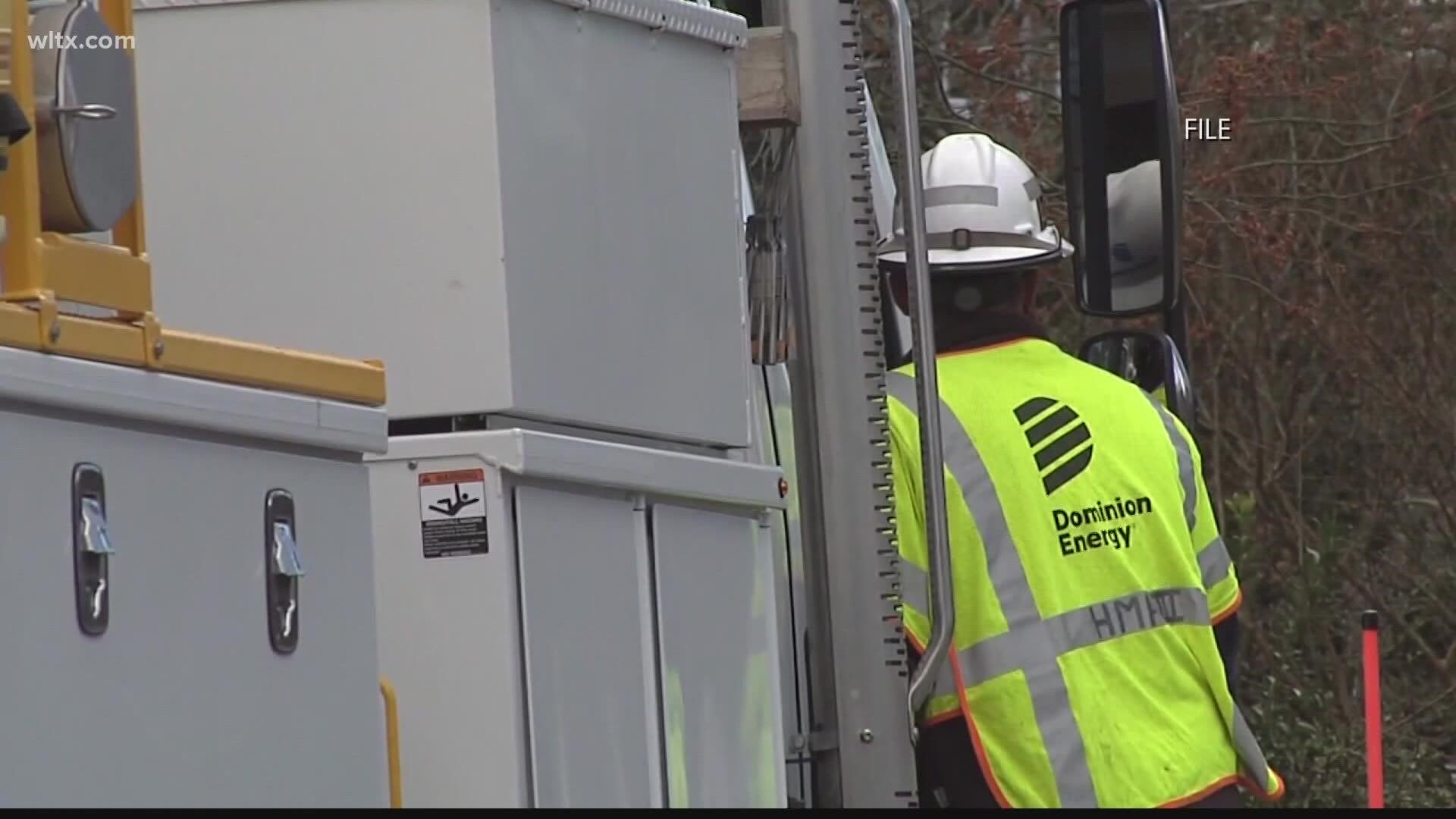 Dominion Energy South Carolina is asking the State's Public Service Commission to approve a 13.97% increase to its electricity rate.