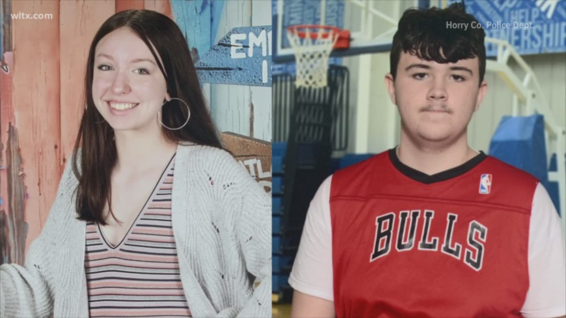 Jada Cartwright and Kemper Simmons both 13 years-old were last seen just outside of Myrtle Beach.