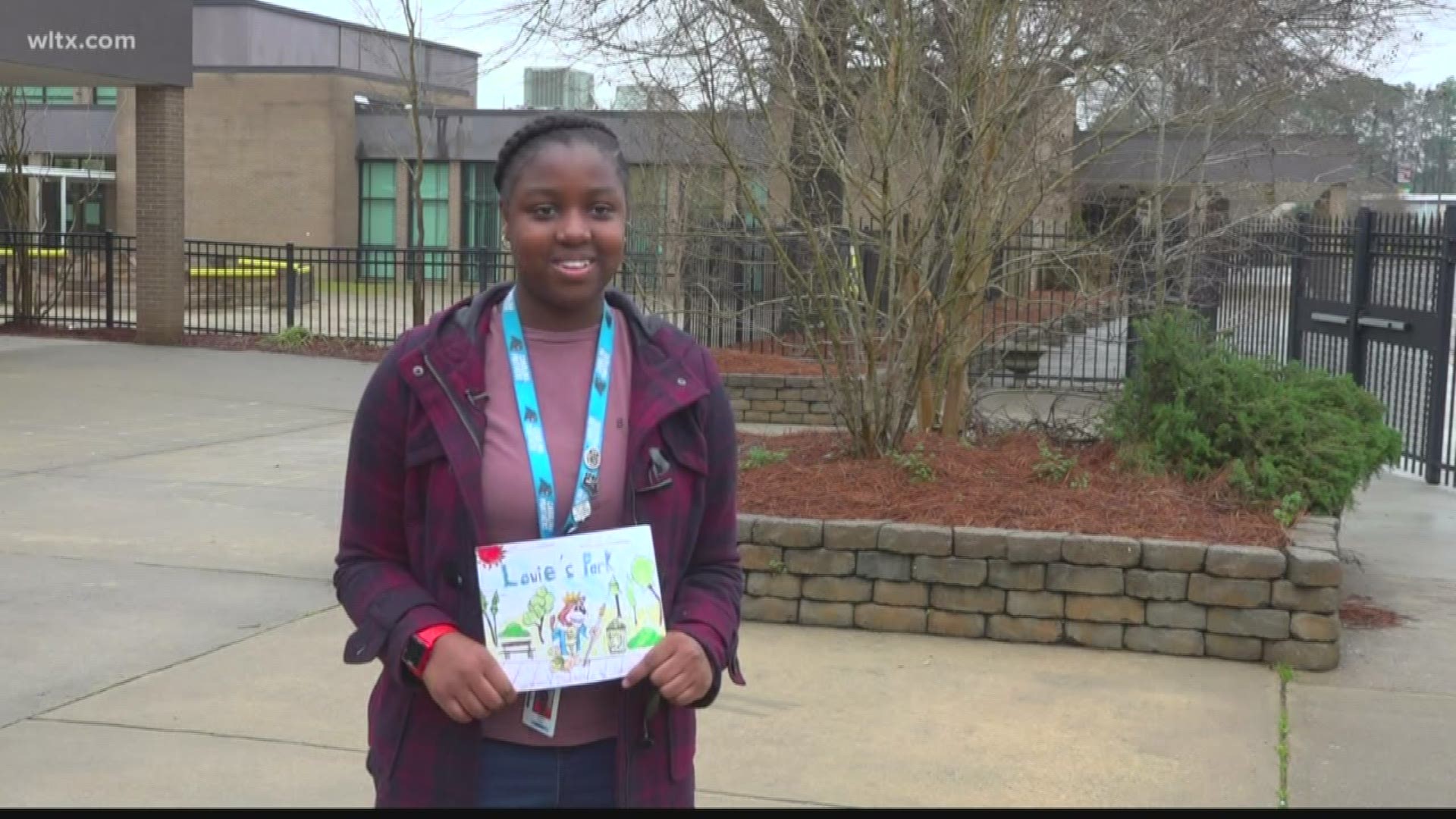 Cherish Taylor, a 6th grade student at Irmo Middle school won a contest that got her book about litter published.