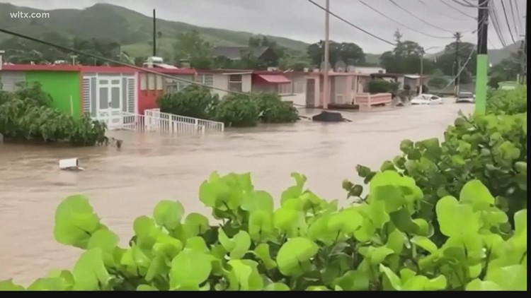 Local families react to Hurricane Fiona