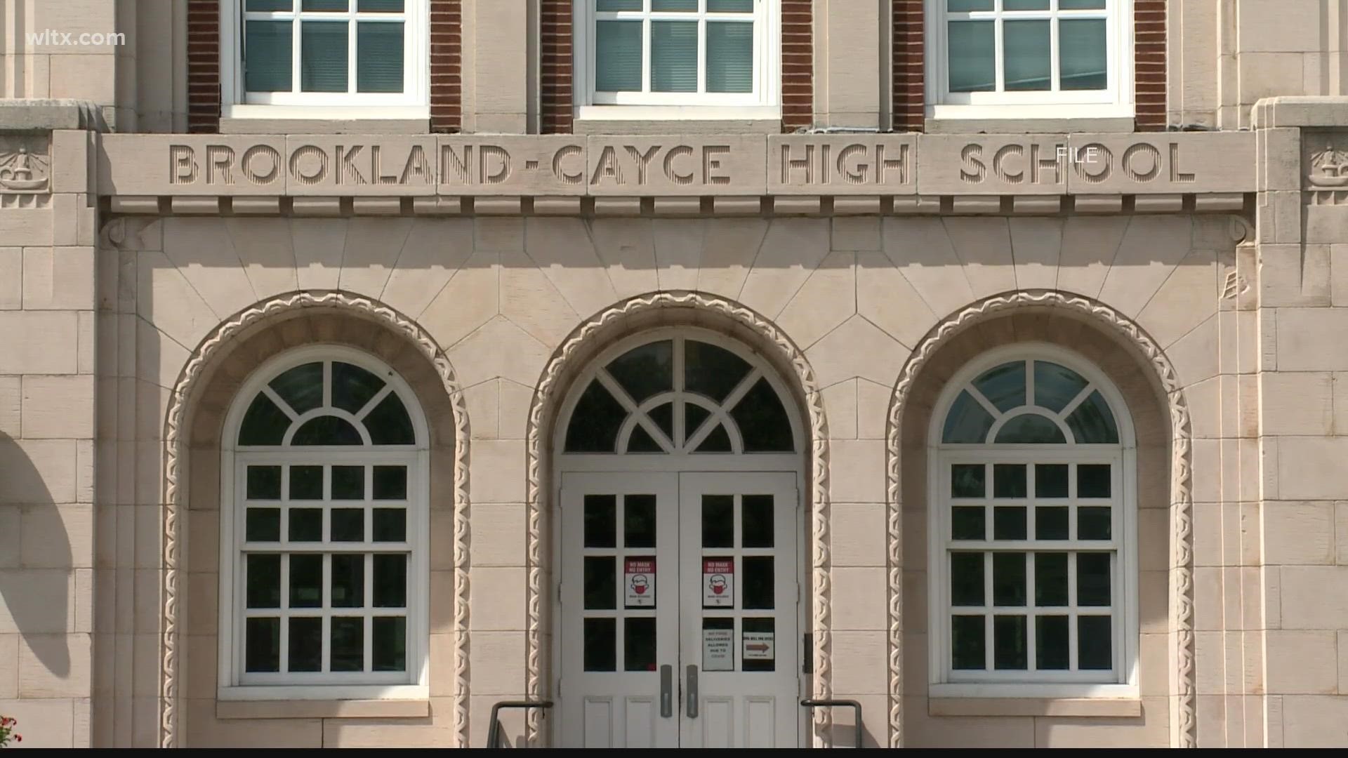Lexington School District Two announced late Friday that Brookland-Cayce High School had been returned to the top accreditation level.