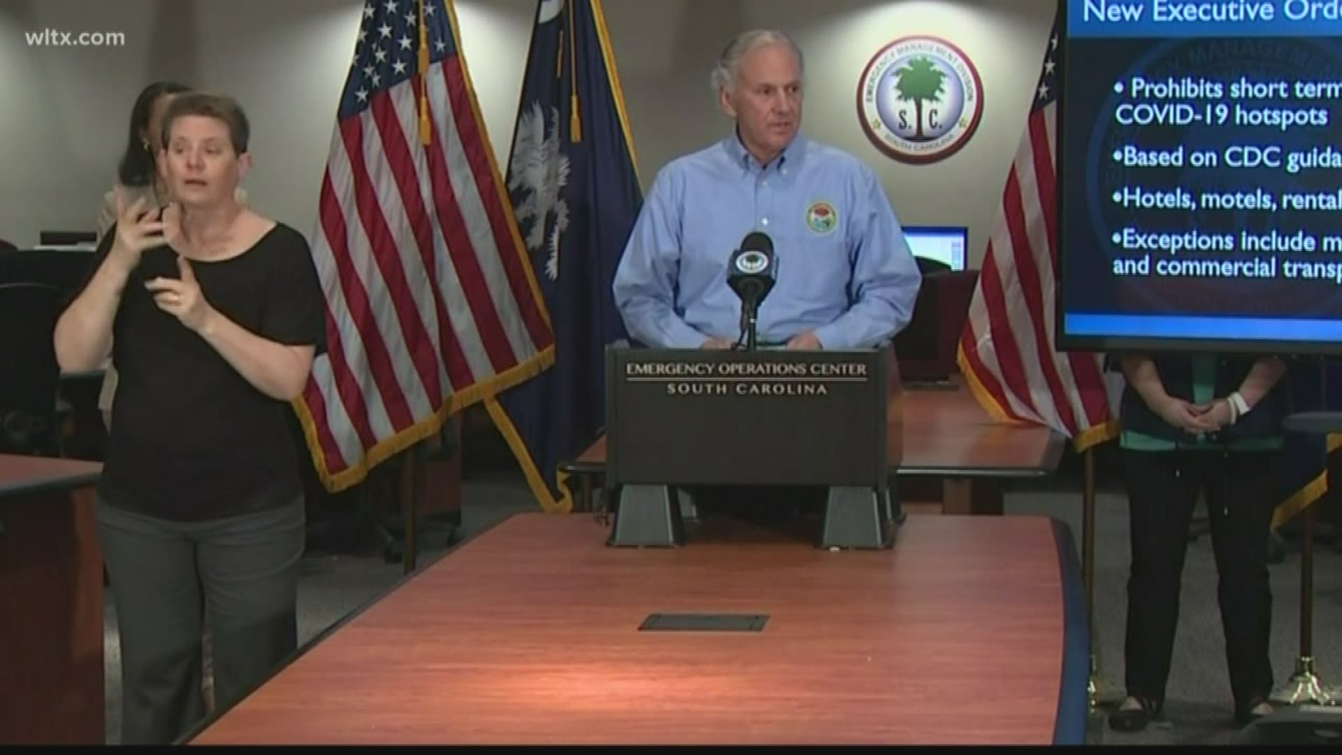 Highlights of Governor McMaster's coronavirus briefing l April 3, 2020