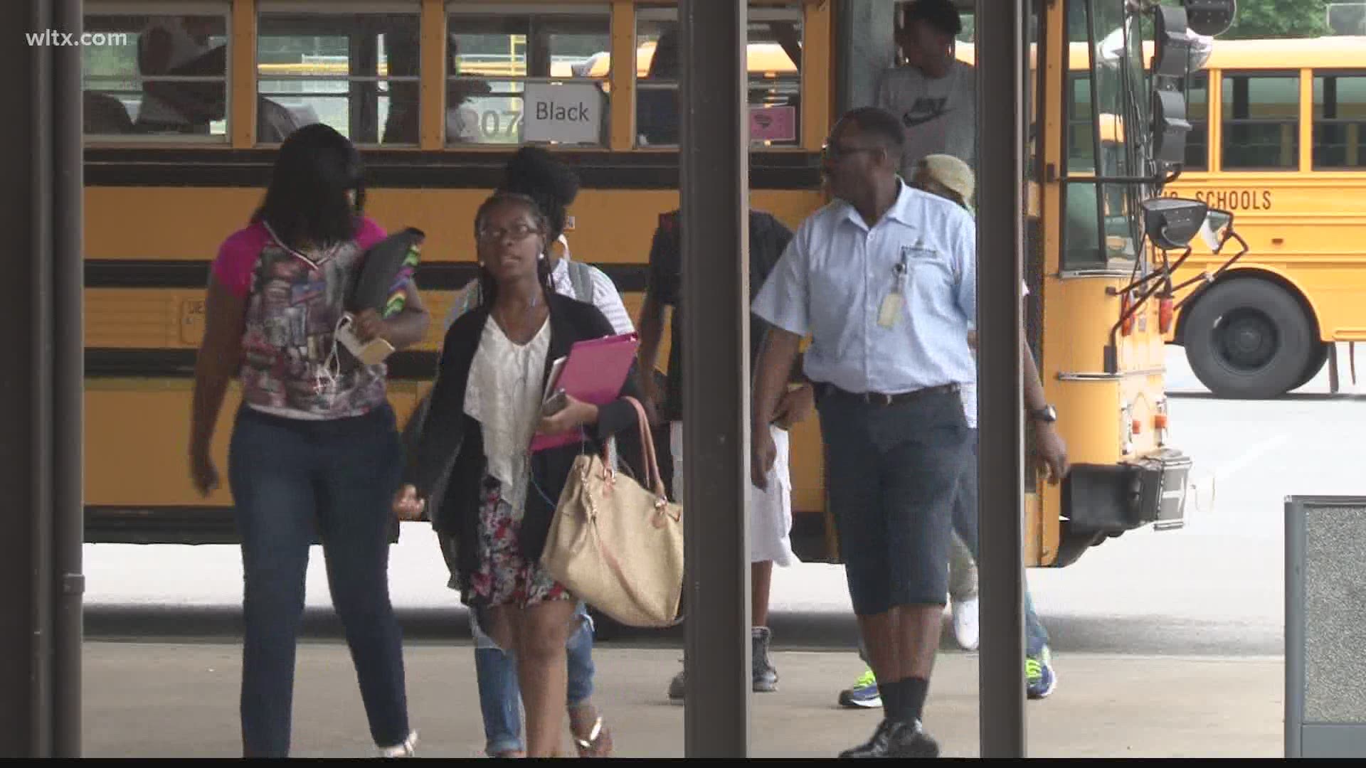 An intern at the school tested positive for the virus and the school will be closed through the week for cleaning.