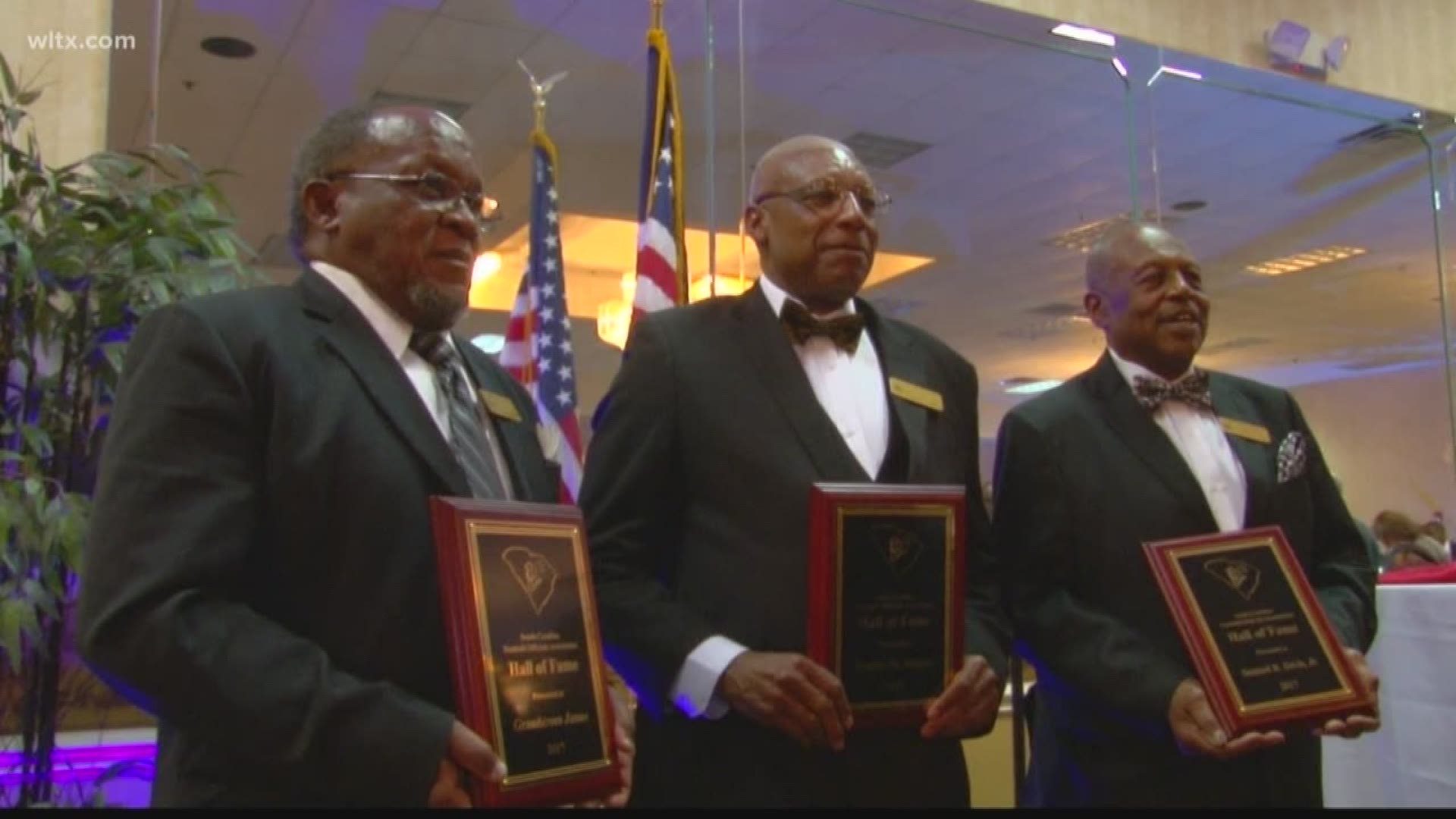 Granderson James, Sam Davis, Jr. and Doug Hudson etched their names Palmetto State high school sports history by becoming the first group of African-American officials to be inducted into the South Carolina Football Officials Association Hall Of Fame.