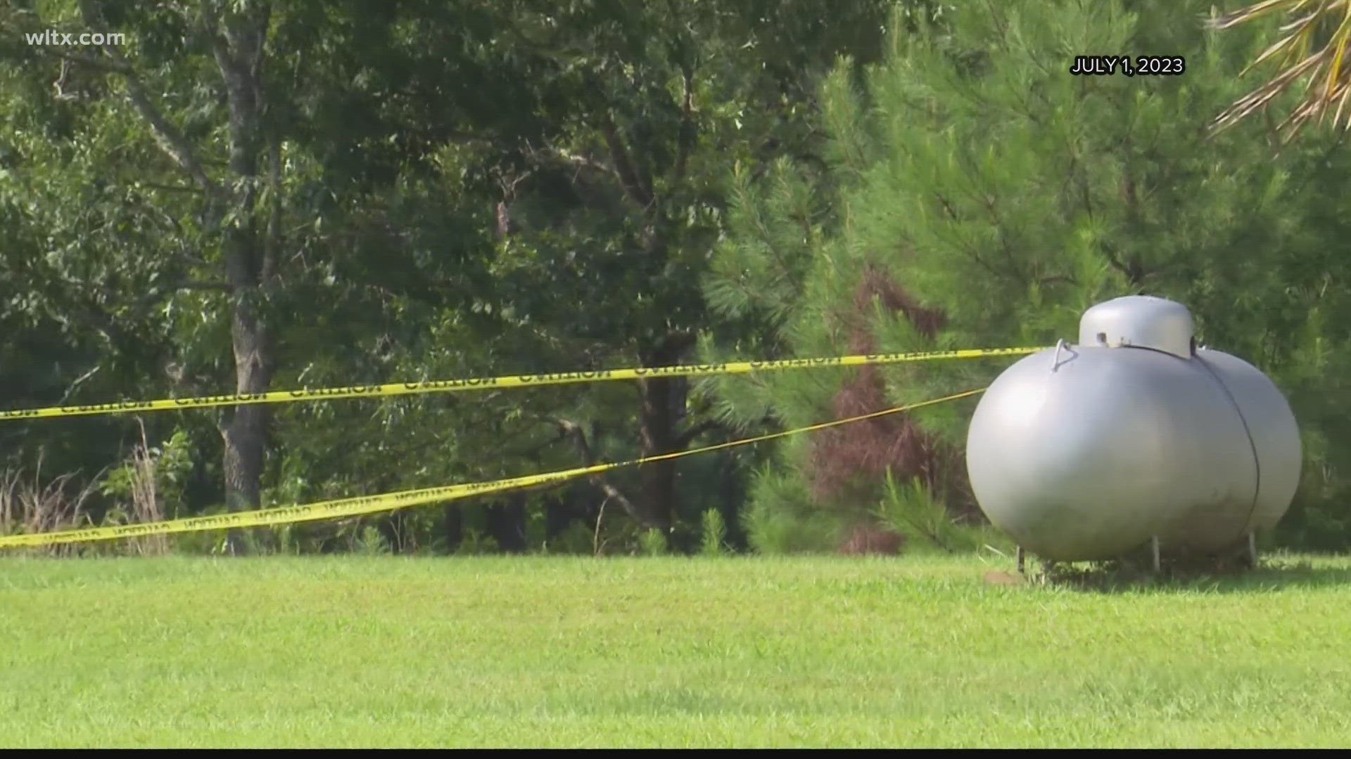 On July 1 at a house on Peach road in Fairfield county deputies say 21-year-old Tyon Byrd was killed when a somone shot into the sky.