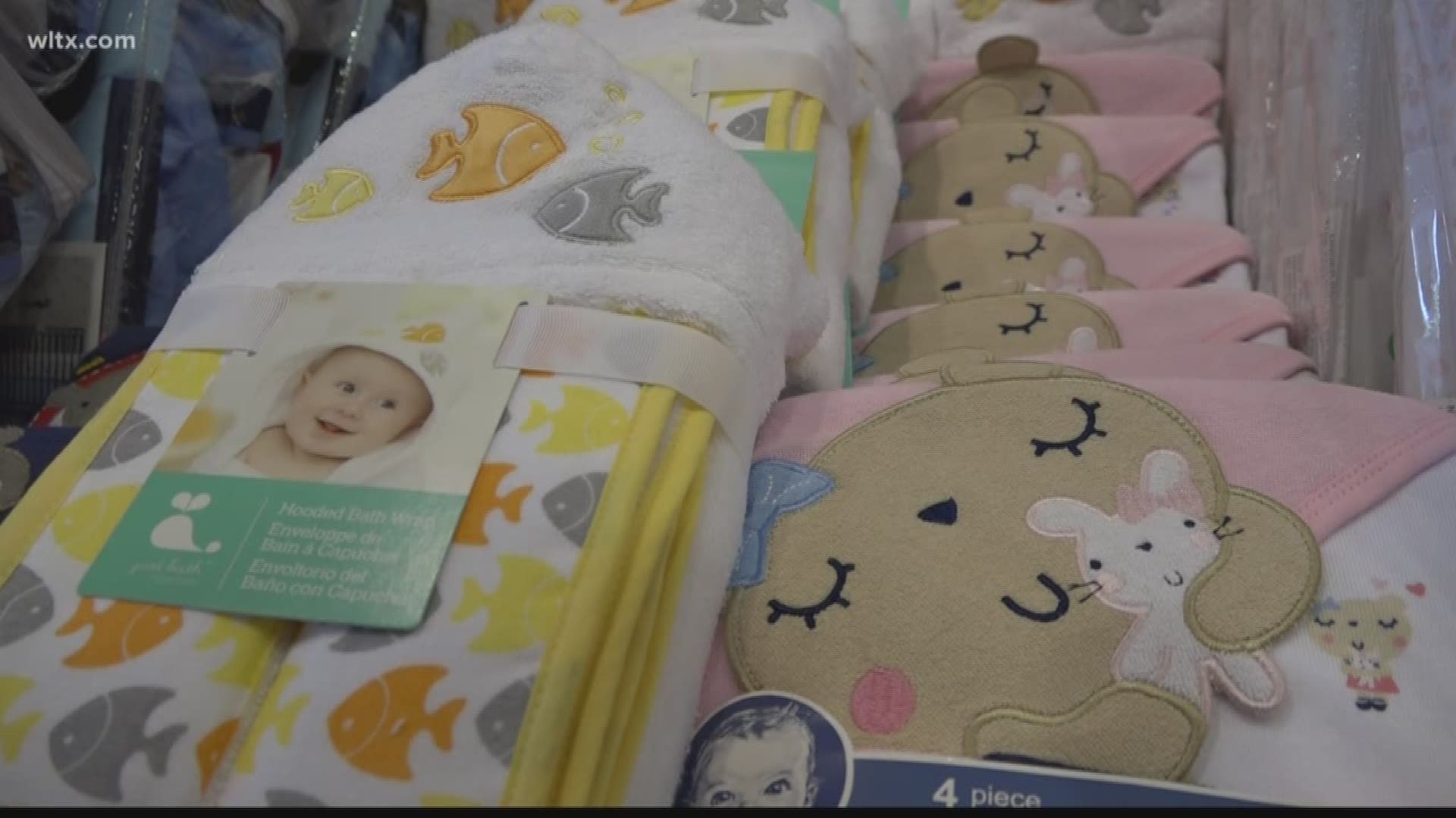 Two groups in Columbia held an event on Sunday to help out new and expectant mothers.  News19's Jacob Reynolds reports.