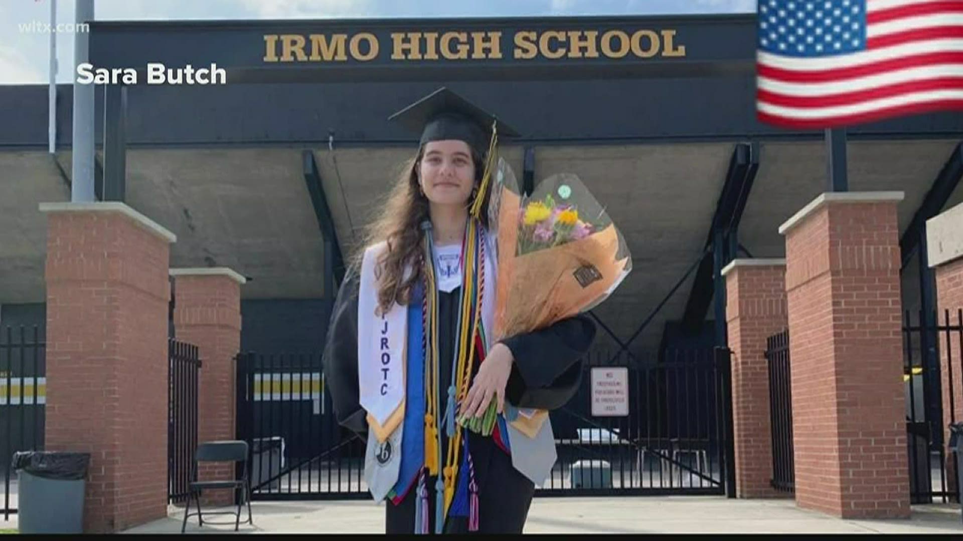 She is one of 38 students in the state who were able to do this