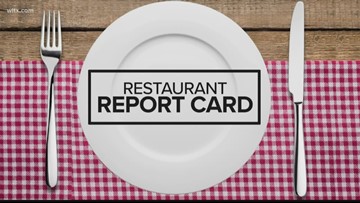 Restaurant Report Card August 29th Wltx Com