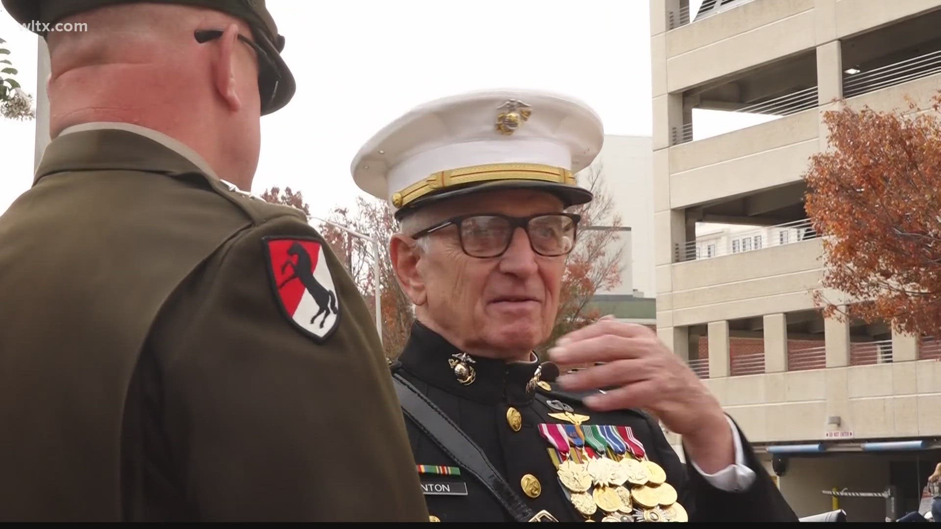 The 45th annual Veterans Day parade was held in downtown Columbia Friday morning.