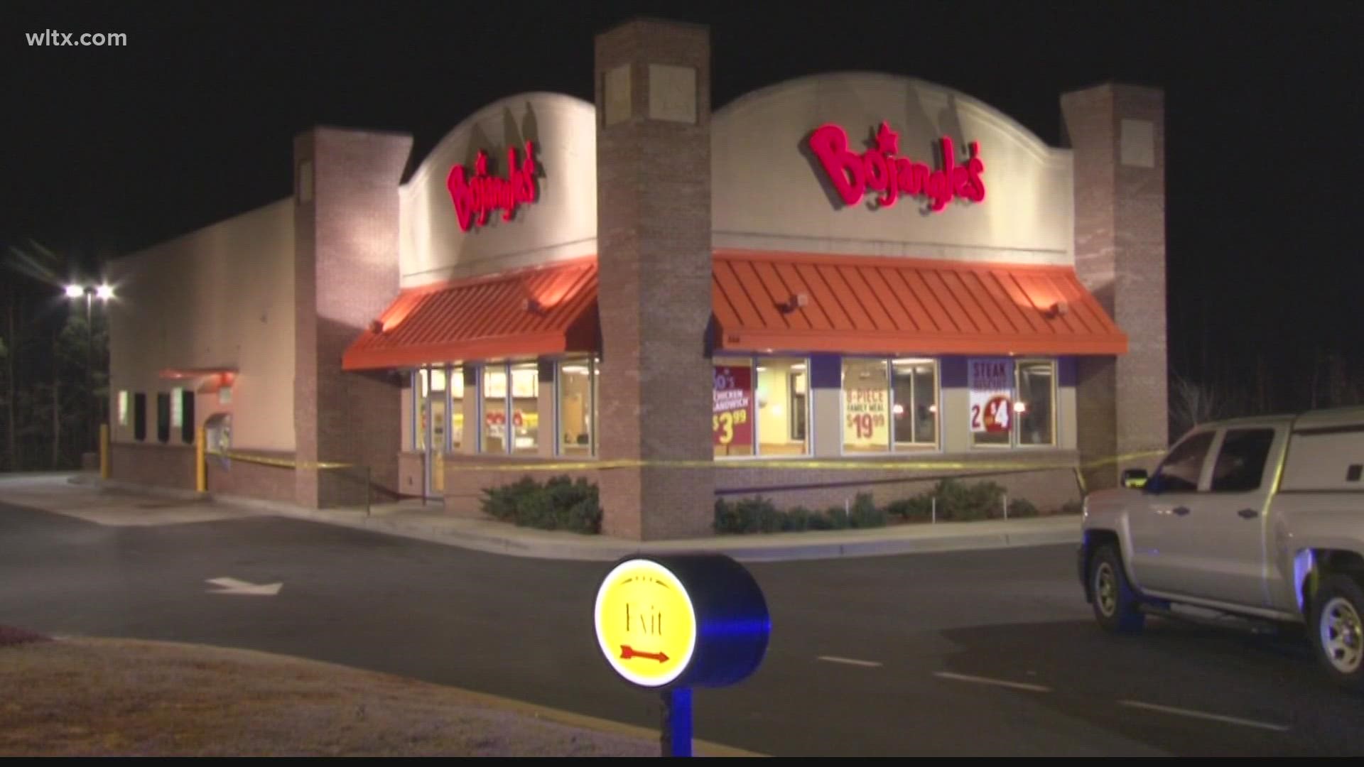 The victim was 21-year-old William Hicks Jr. A Bojangles employee, Warren Rumph Jr., was arrested and charged with murder and possession of a weapon.