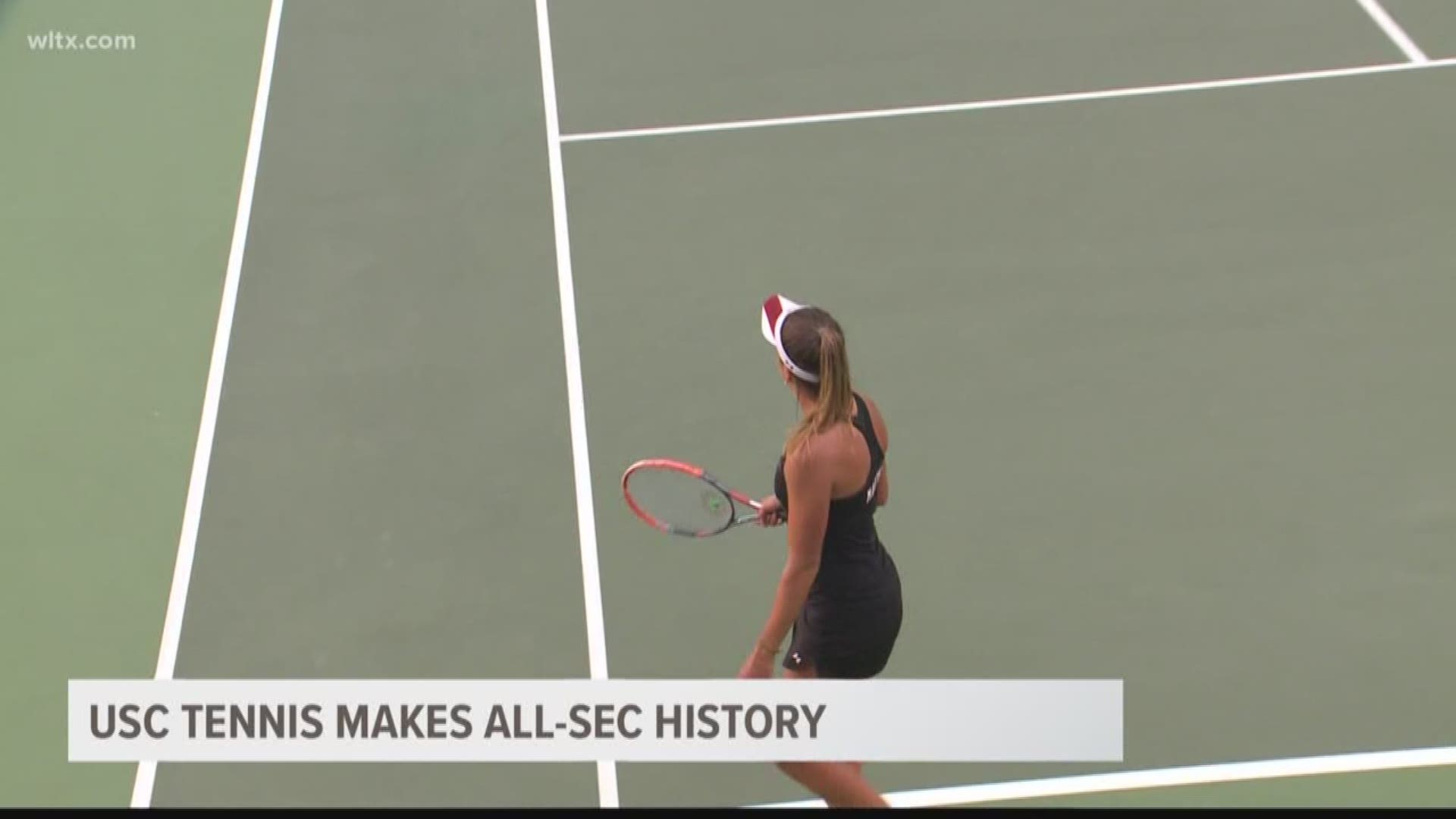 For the first time in program history, the USC women's tennis team has two players named First Team All-SEC.
