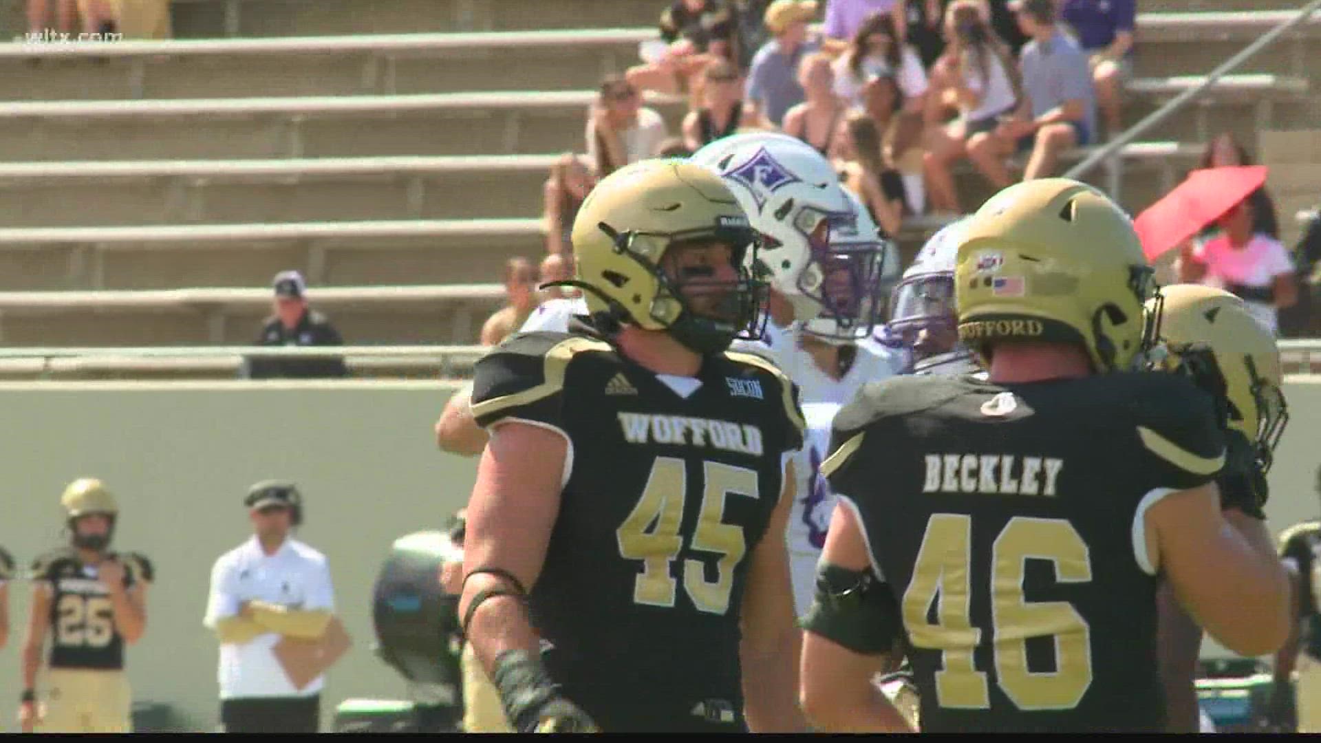 Former White Knoll and Wofford linebacker Joe Beckett has been invited to audition for the New York Giants at the team's rookie mini-camp.