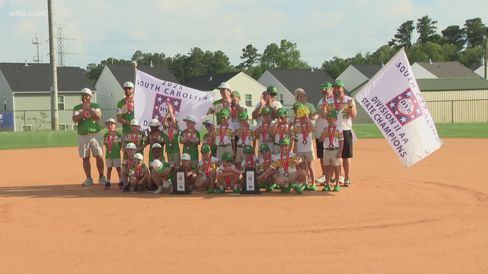The Pineview DYB Coaches Pitch and Rookie Ball teams went undefeated at their respective state tournament and they have now qualified for the World Series