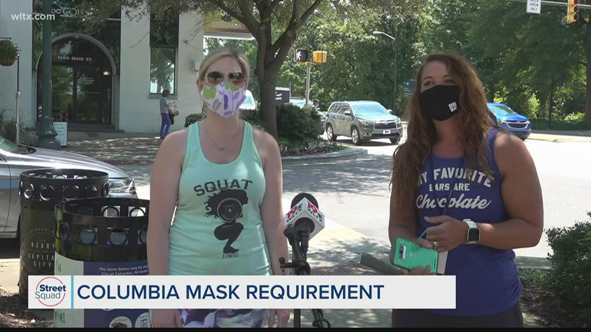 The city council voted to make wearing masks in the city limits of Columbia mandatory