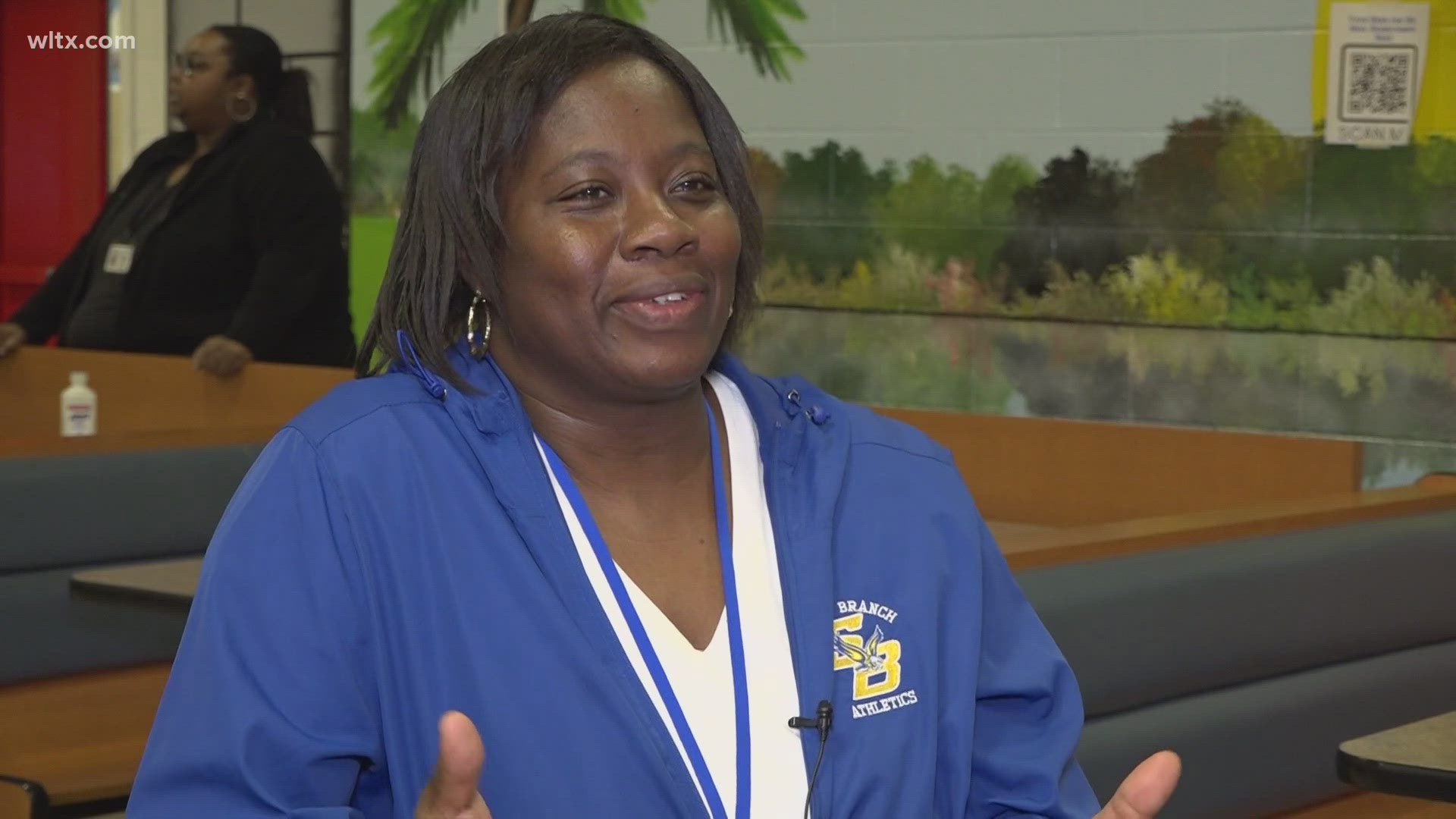 Teacher of the week comes from Clarendon county, Scott's Branch High School's Tanika Bowman. 