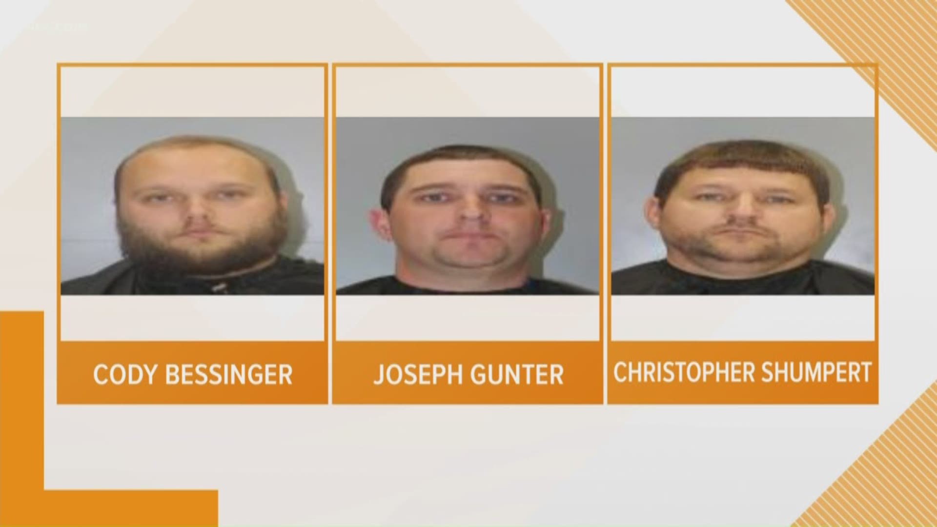 Three men are behind bars after officers said they stole more than $20 thousand dollars worth of Home Depot merchandise.