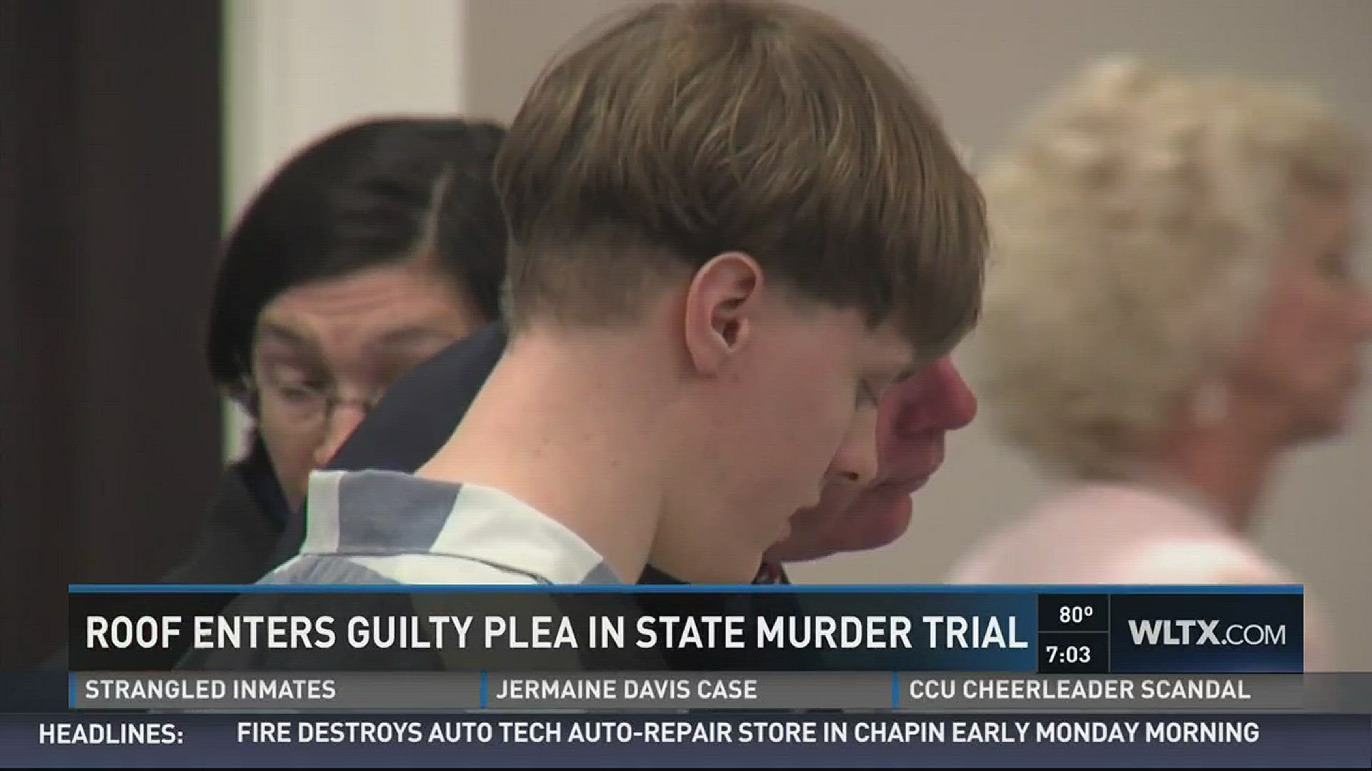 Dylann Roof gets 9 life sentences for the massacre of nine at a church in Charleston