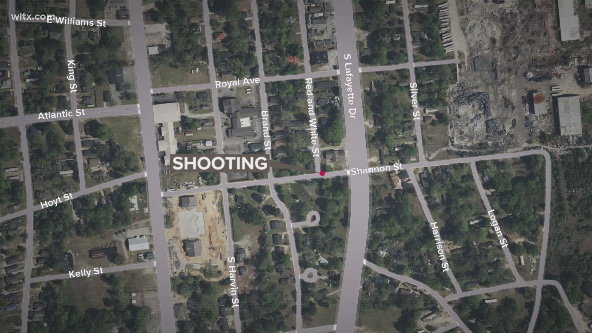 The shooting happened around 12:30 this afternoon at the corner of Shannon and Red and White street.