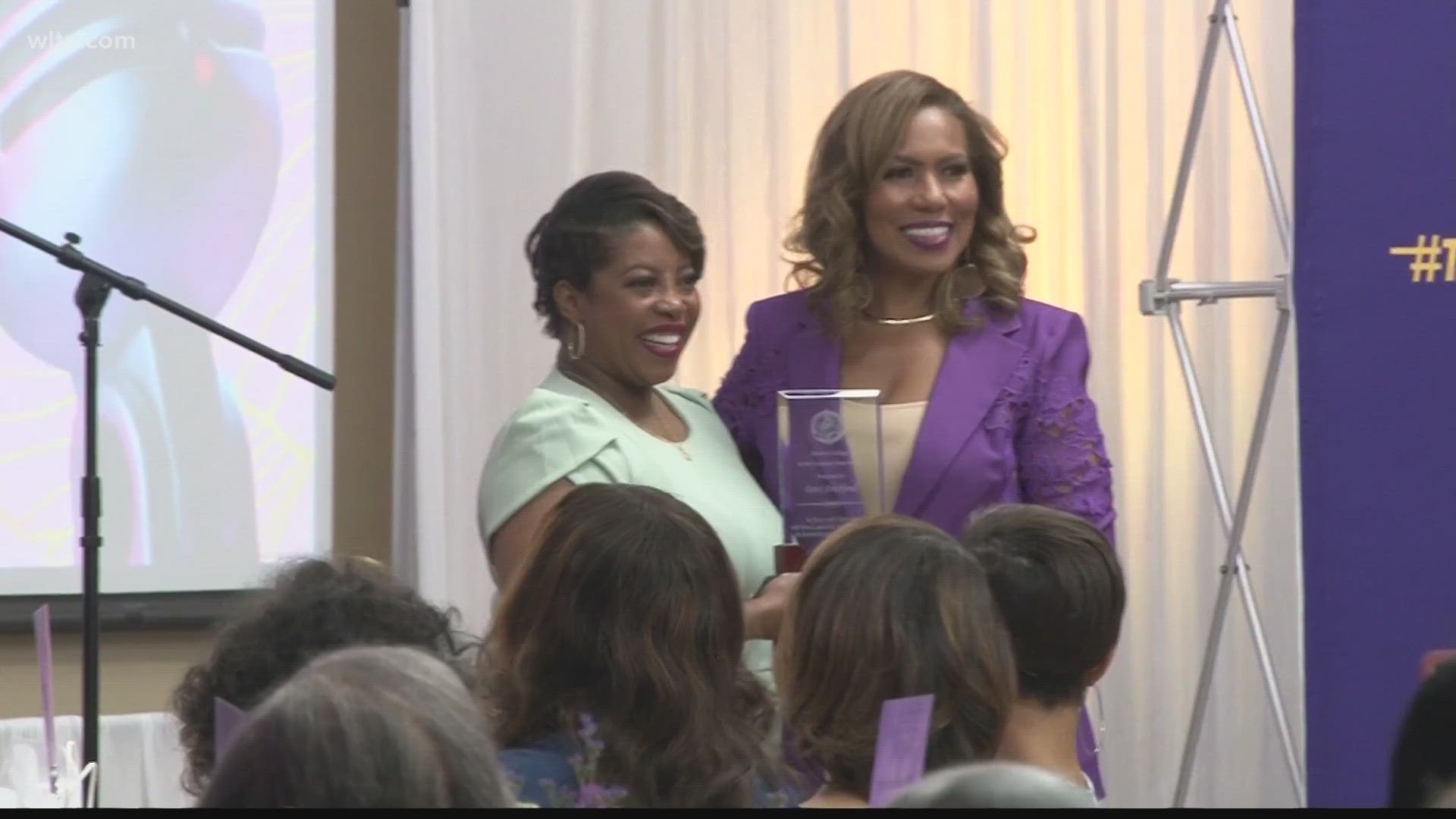 Benedict College held it's fourth annual "In Her Footsteps' luncheon.