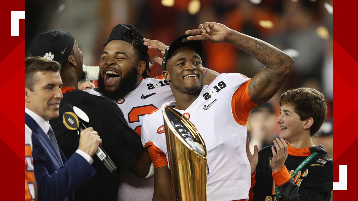 Clemson Tigers Title Heres How You Can Greet The Team When