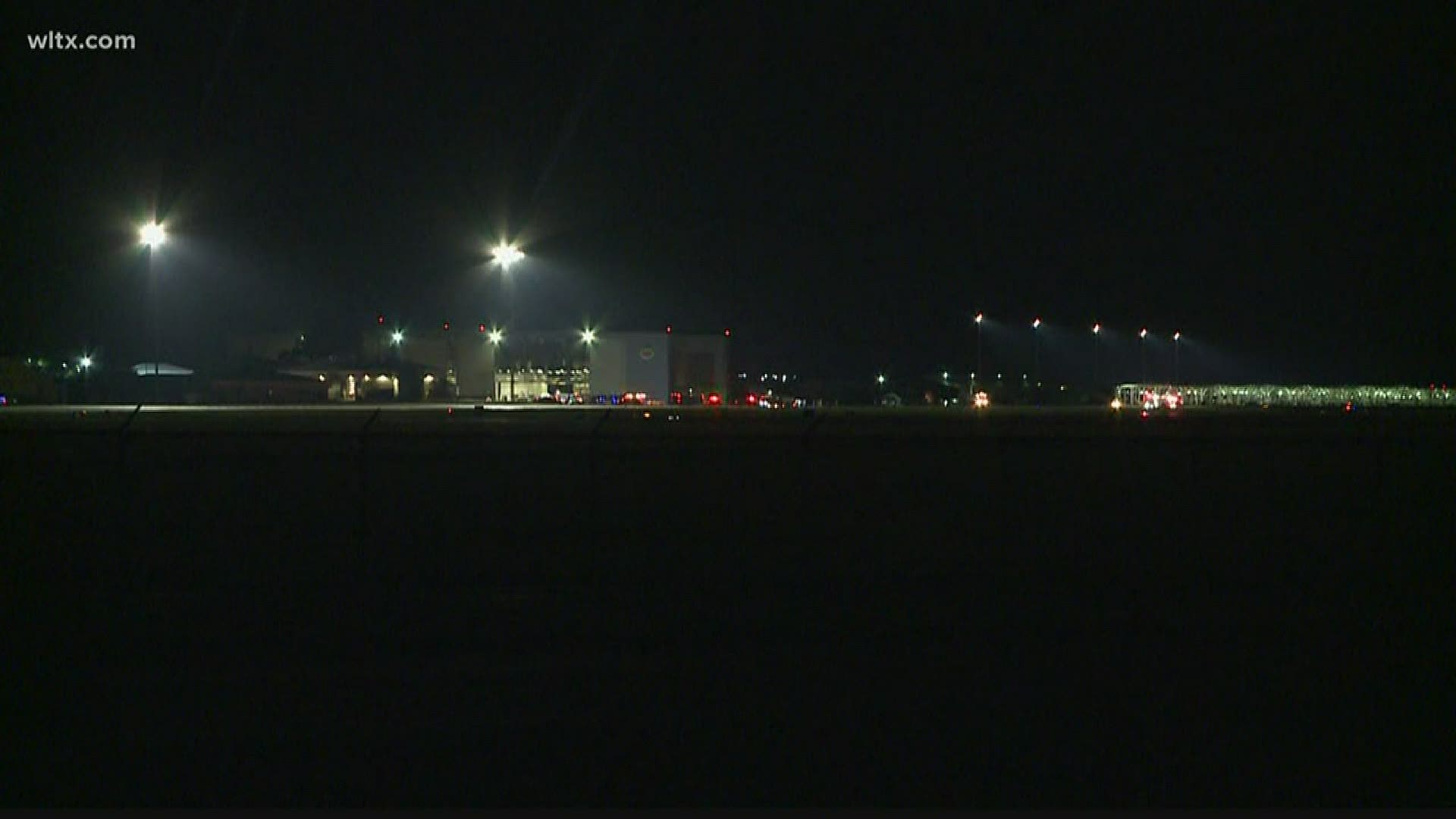 Shaw Air Force Base officials announced the pilot was killed in the crash late Tuesday night.