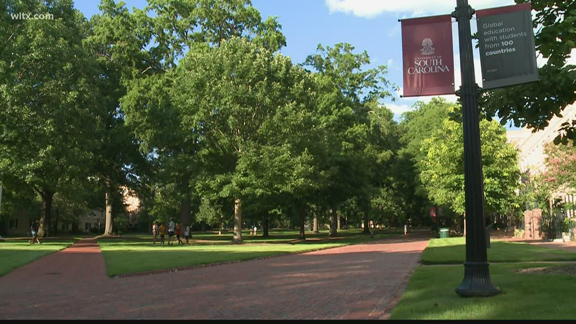 The University of South Carolina said Wednesday it plans to resume in-person instruction on campus when the fall 2020 semester begins.