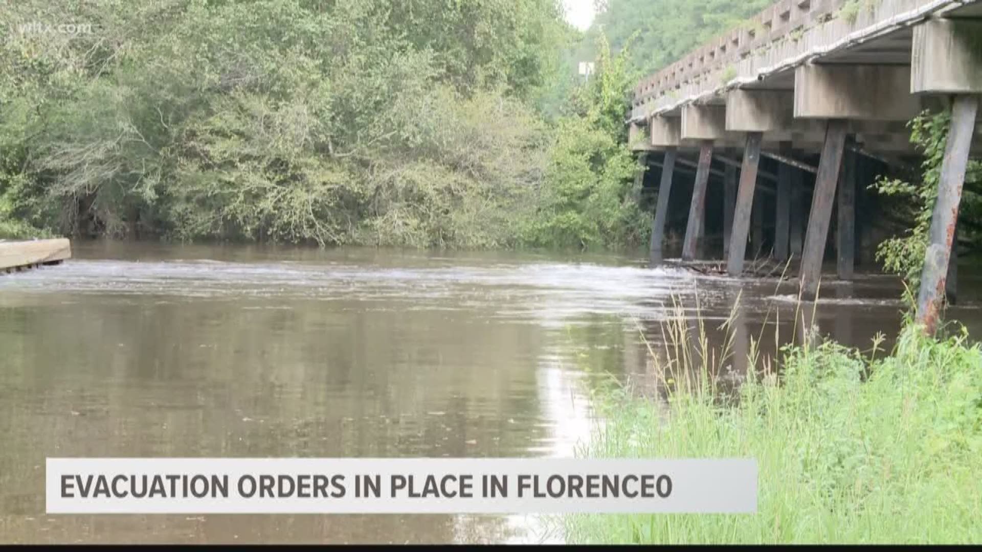 Evacation order in place for Florence county