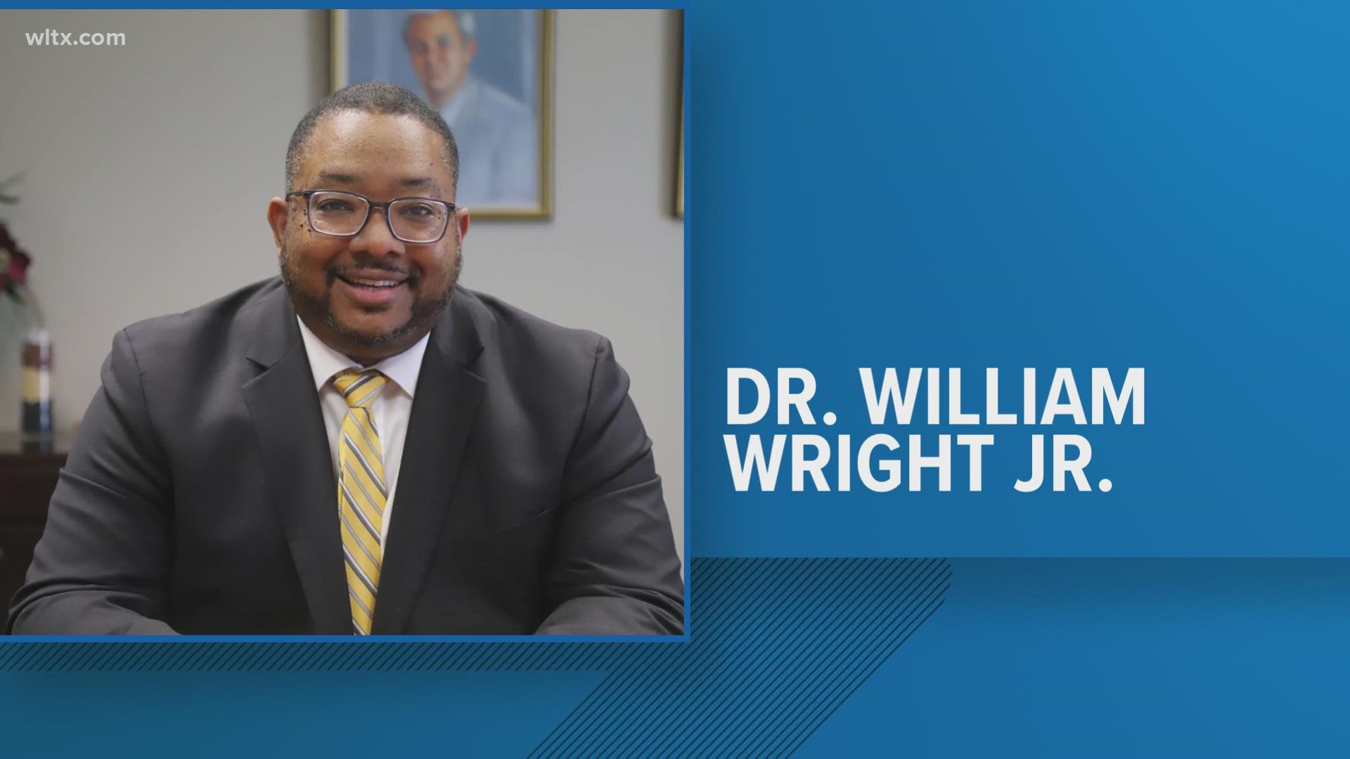 The Sumter School District Board of Trustees voted unanimously to select Dr. William Wright as the school district’s next superintendent in a special called meeting.