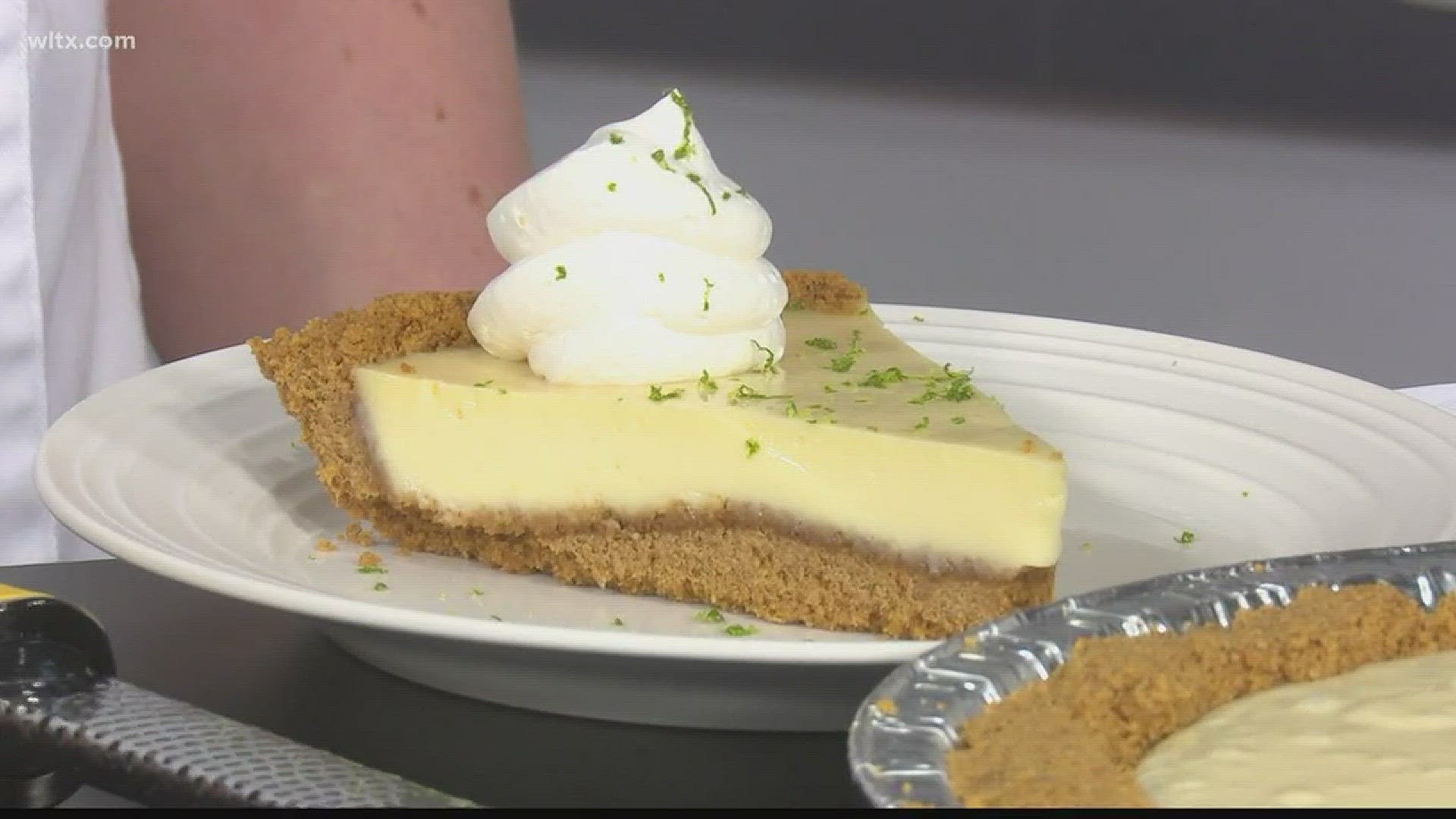 For the next ten days, we'll be presenting all the culinary goodness our state has to offer. And, to get us underway, Blue Marlin's Executive Chef, Maegan Horton, whipped up her delicious Key lime pie!
