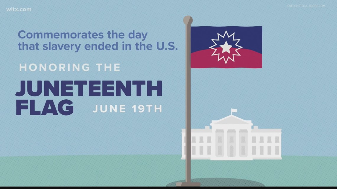 The Juneteenth flag is full of symbols. Here's what they mean | wltx.com