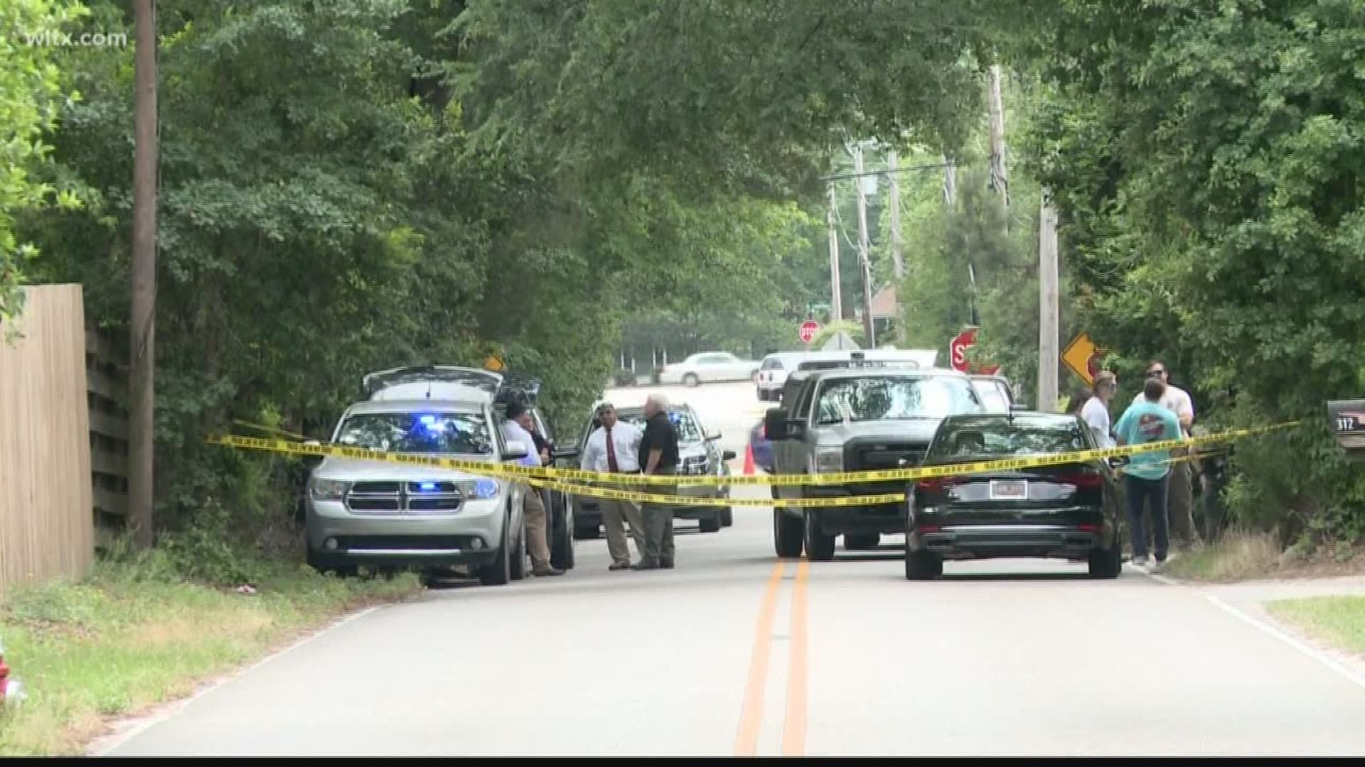 Law enforcement officers in Camden are investigating a shooting that left two people dead.