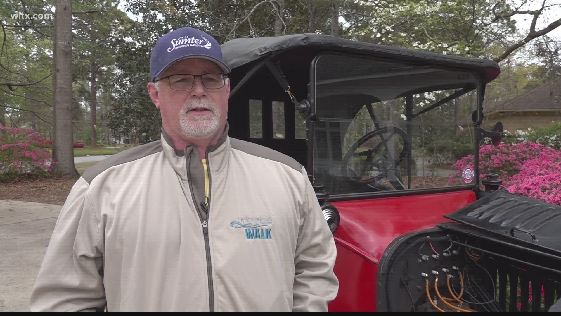 Todd Touchberry is fixing up his 1920 Ford Model T to drive it coast to coast. He's hoping to raise money for hydrocephalus, a brain disorder his daughter has.