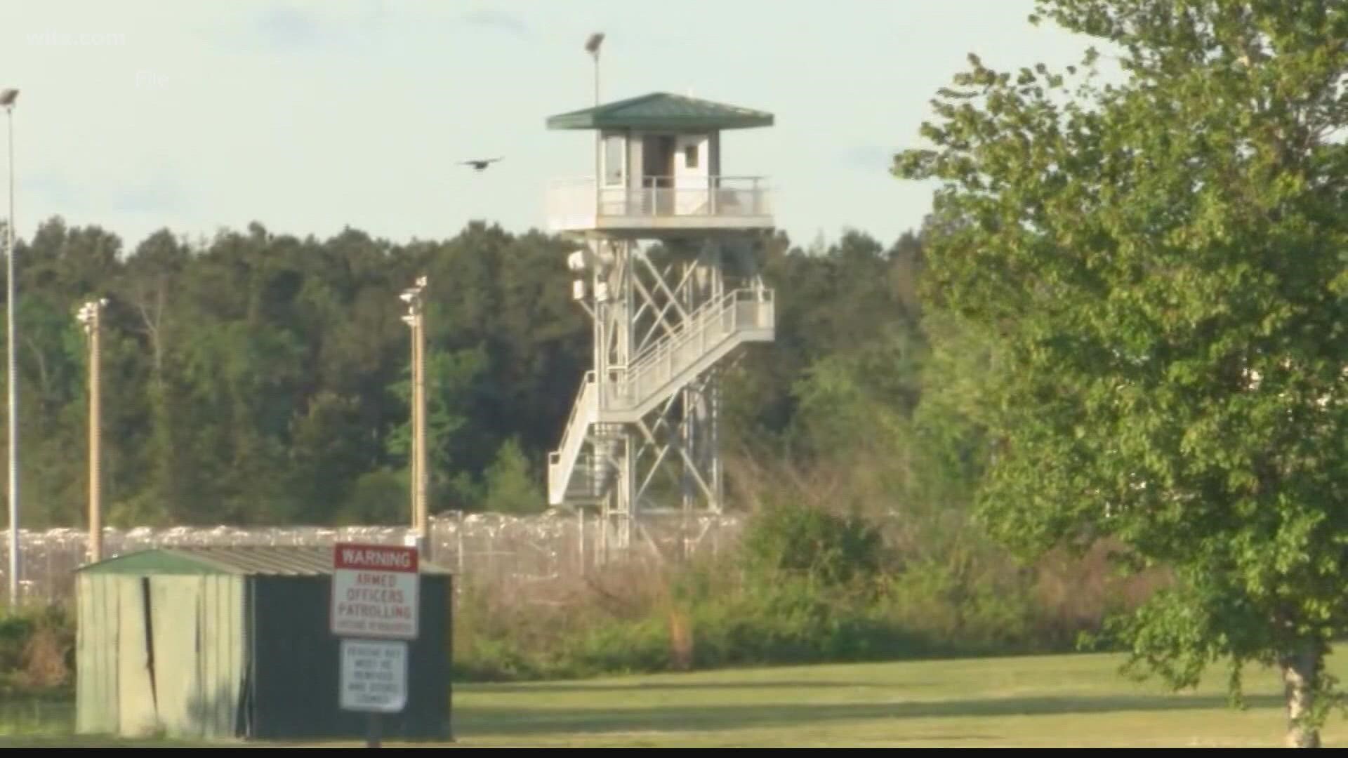 Suspects have attempted to fly drones carrying everything from candy to guns over the prison fences at Lee Correctional Institution, according to officials.