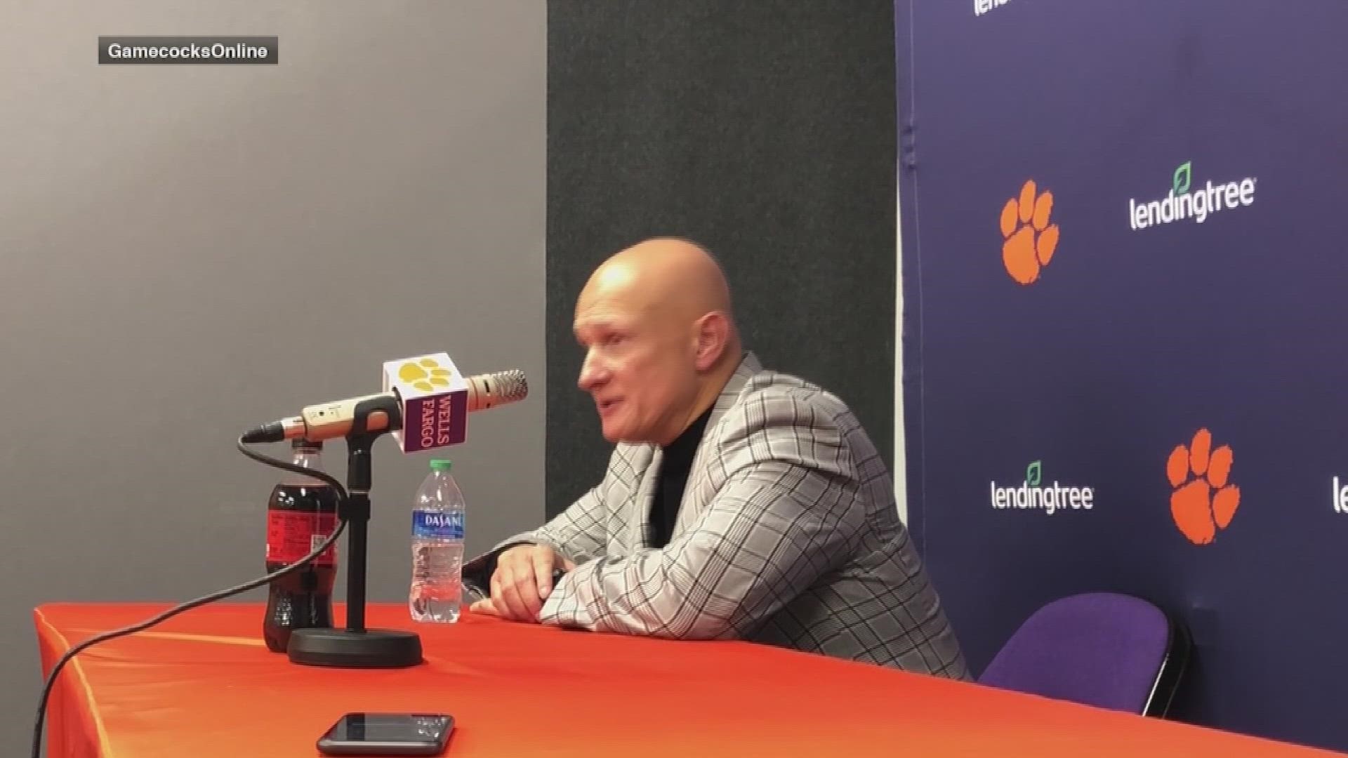 South Carolina head basketball coach Frank Martin and Clemson's Brad Brownell break down Saturday's game between the Gamecocks and the Tigers.