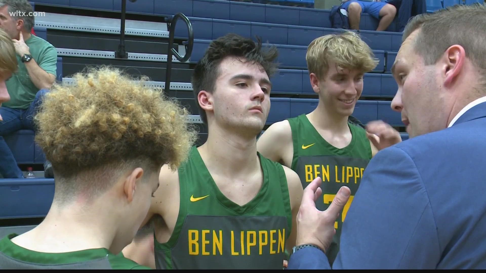Ben Lippen senior guard Ellis Jones has been a shining example of reaching new heights in sports and academics.