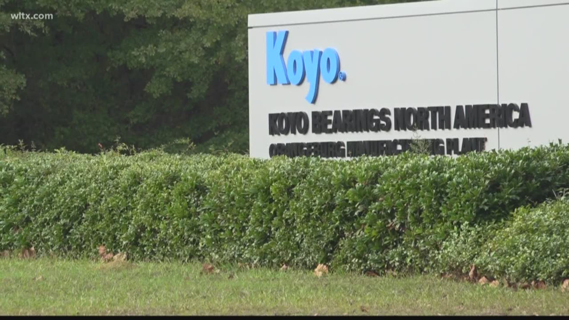 Koyo plant in Orangeburg will end their operations in March 2021,  361 jobs lost.