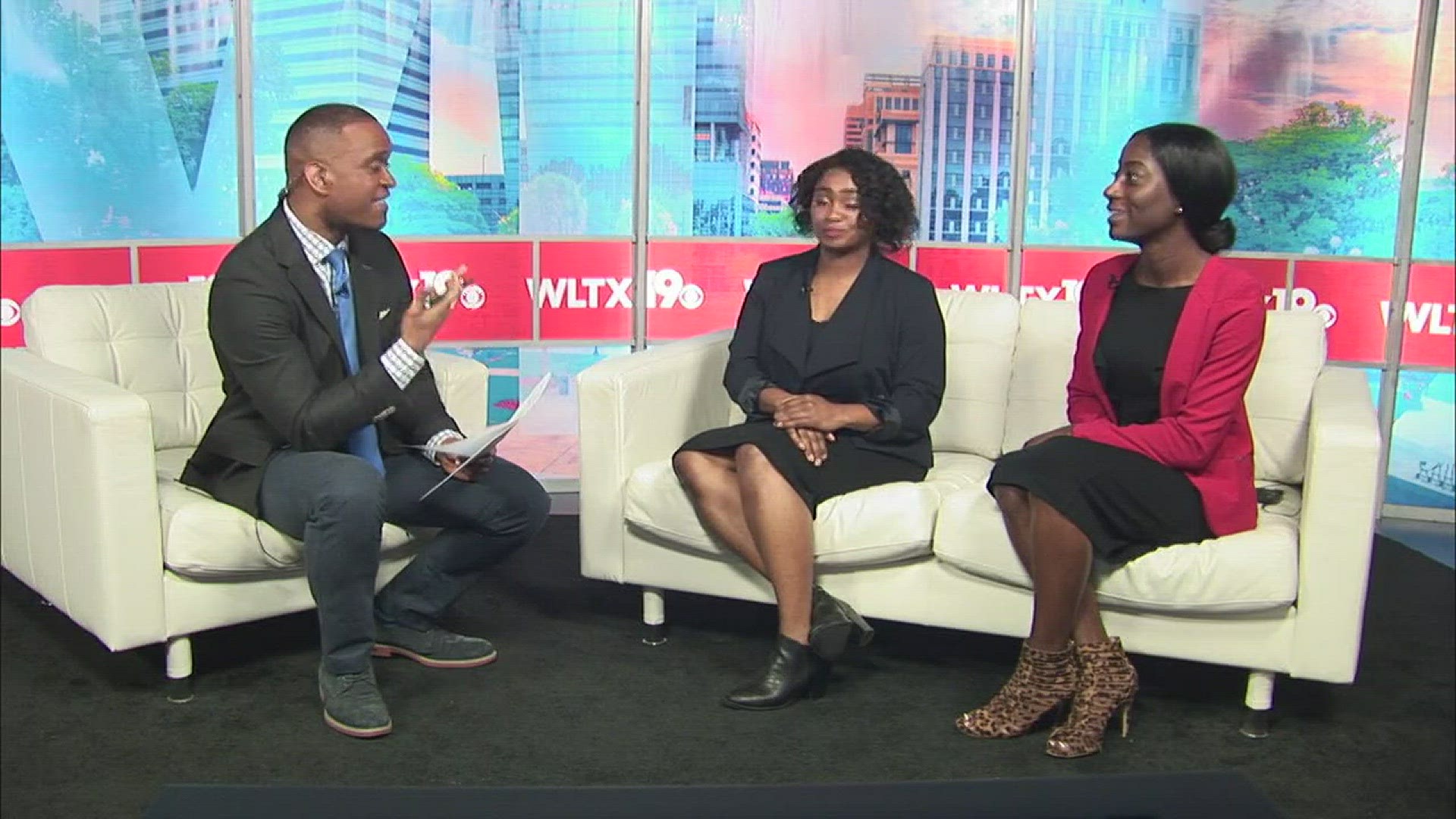 Brittany Williams, from Word of God Church, and Shatiema Stephens, from God Cares Charities, dropped by to talk about how you can attend this Saturday's career expo!