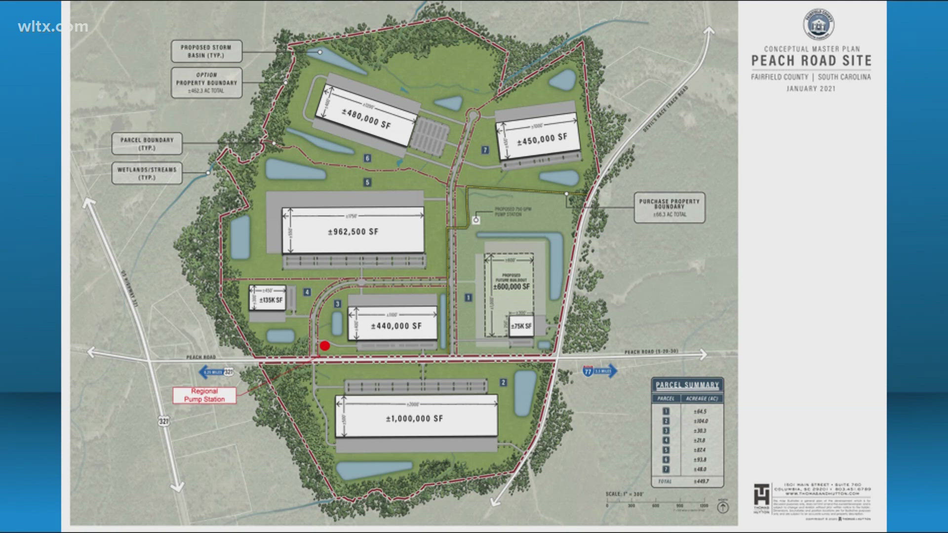 wltx.com - WLTX - Fairfield County one step closer to new industrial park