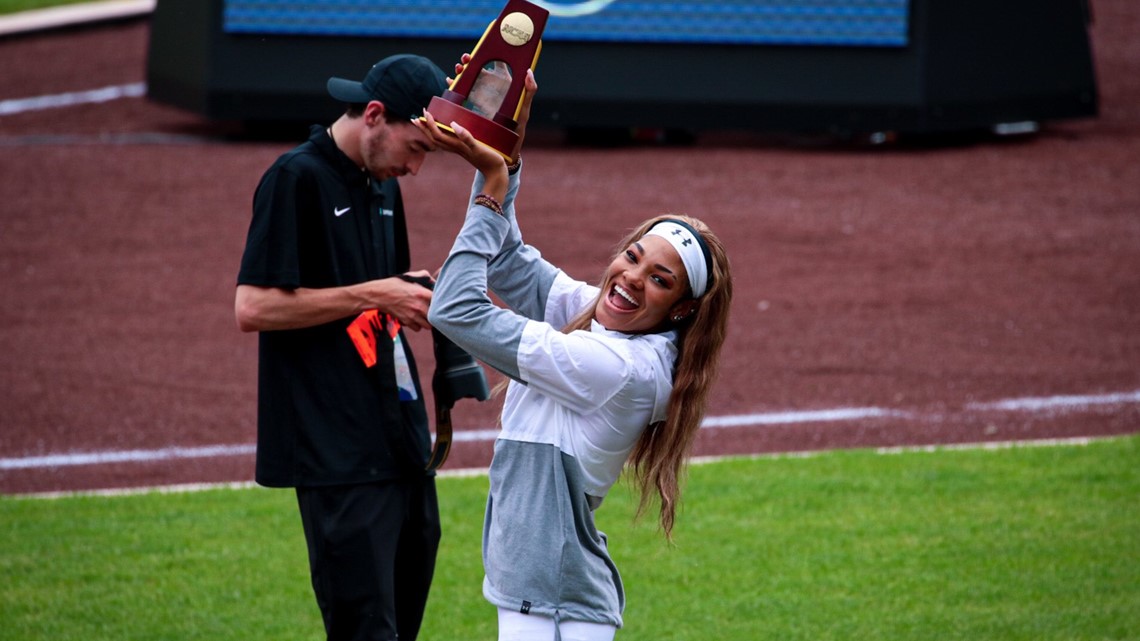 Rachel Glenn wins High Jump National Championship