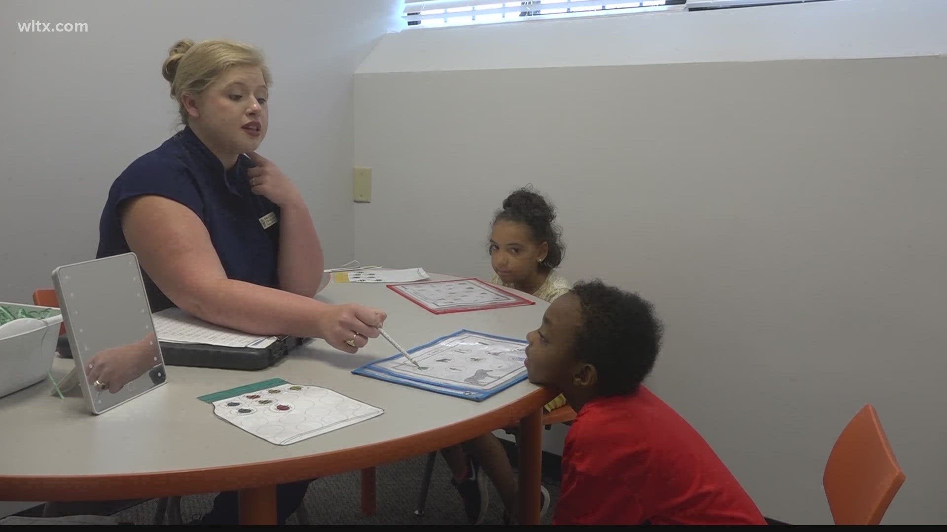 A summer camp in Orangeburg is helping kids ages 3-10 who experience problems with articulation, stuttering and language disorders.